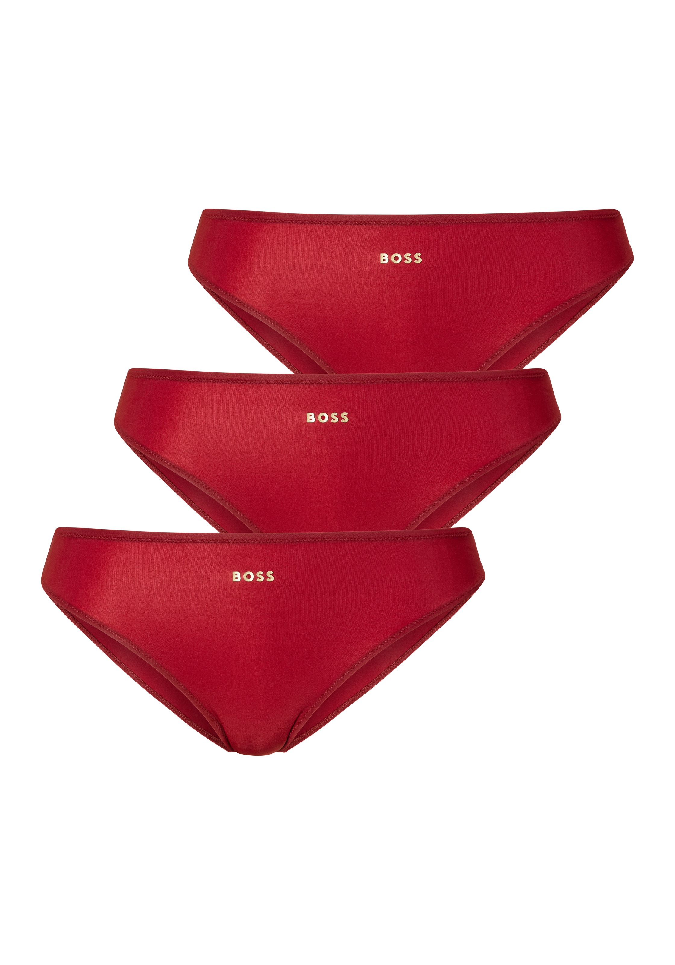 BOSS Slip Packung, 3 Stk. mit Logoschriftzug