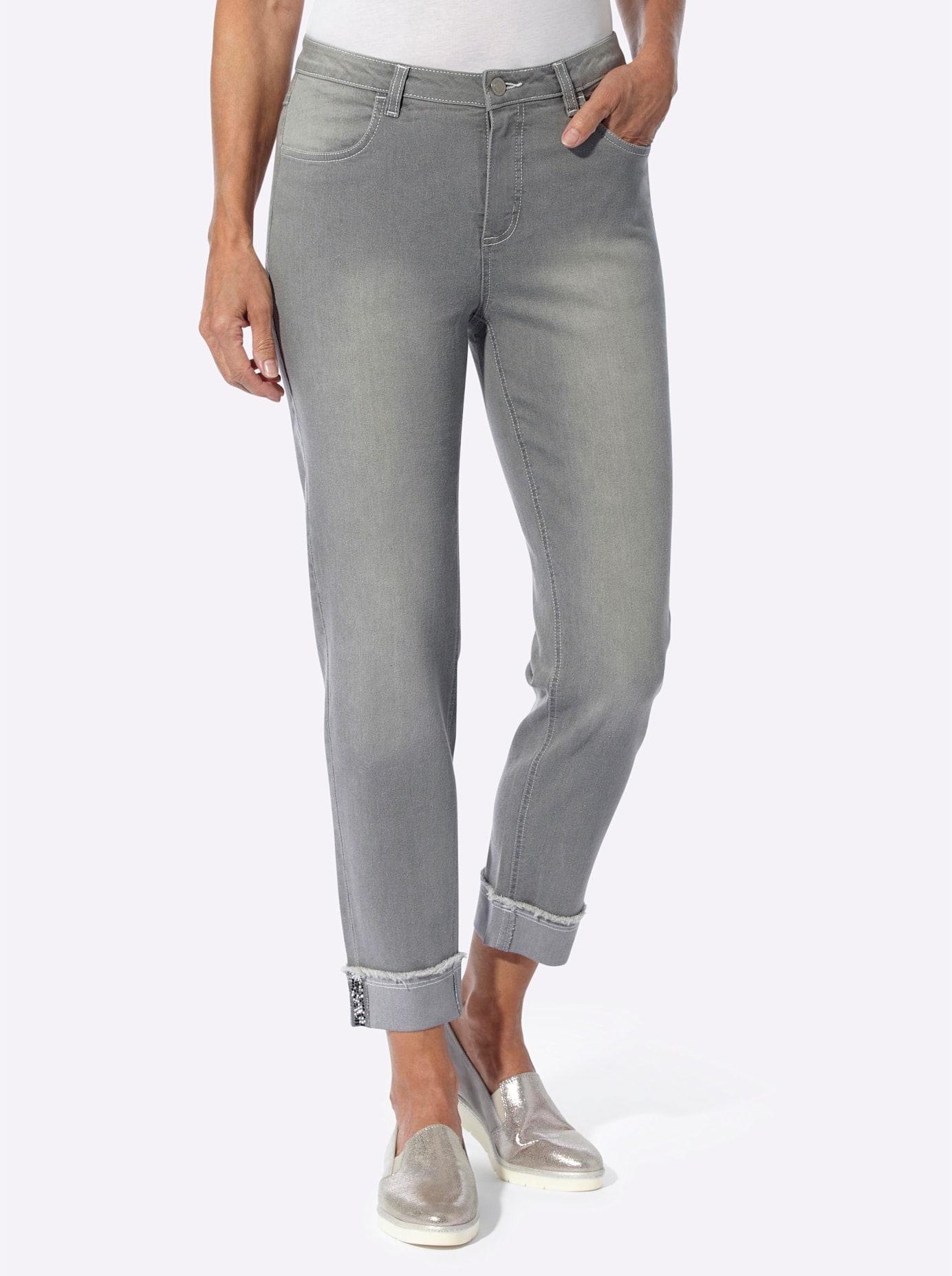 Classic Basics 7/8-Jeans, (1 tlg.)
