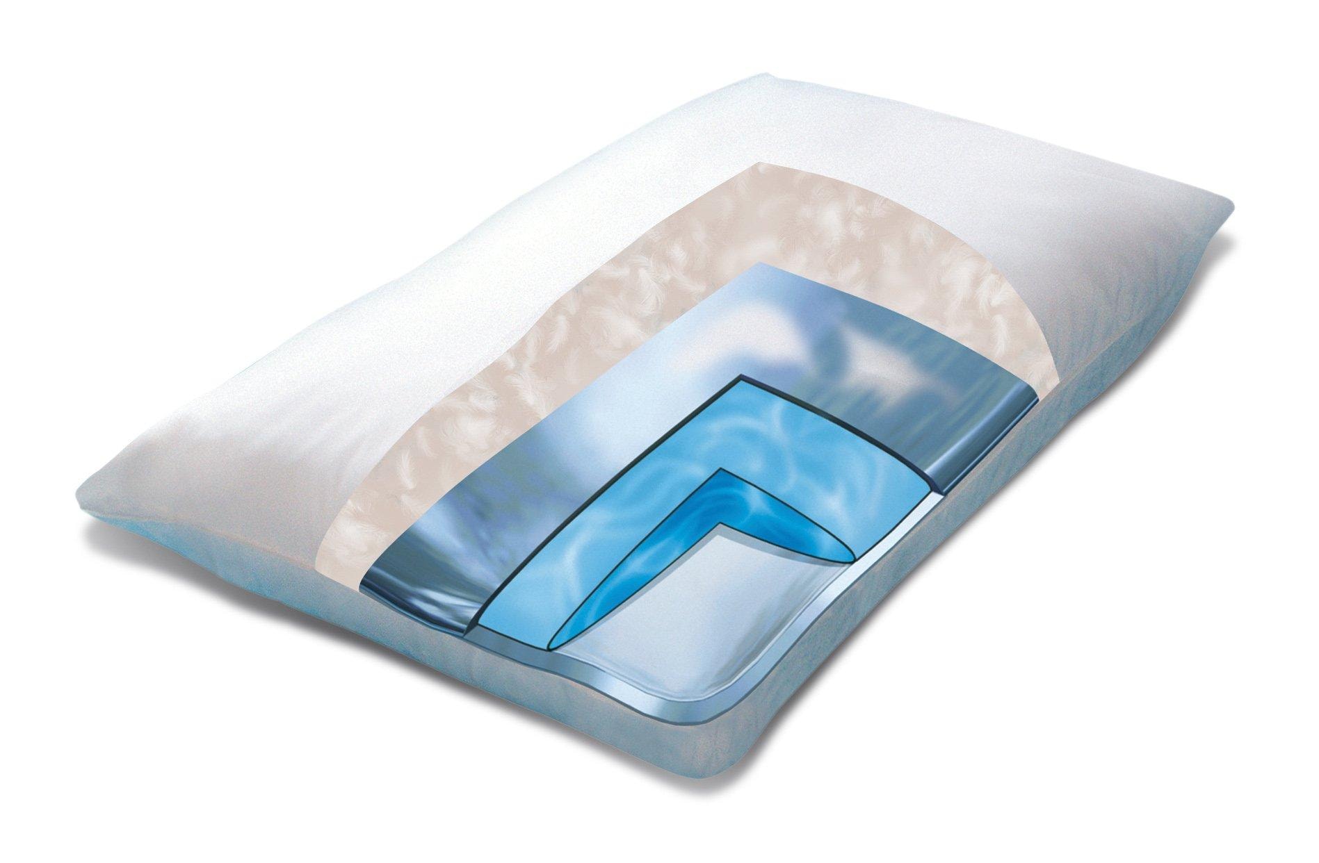 Mediflow Baumwollkissen »Mediflow Original Wasserkissen 5005 im Sparpack 50x70cm«, Bezug: 100% Baumwolle, (2 St.)