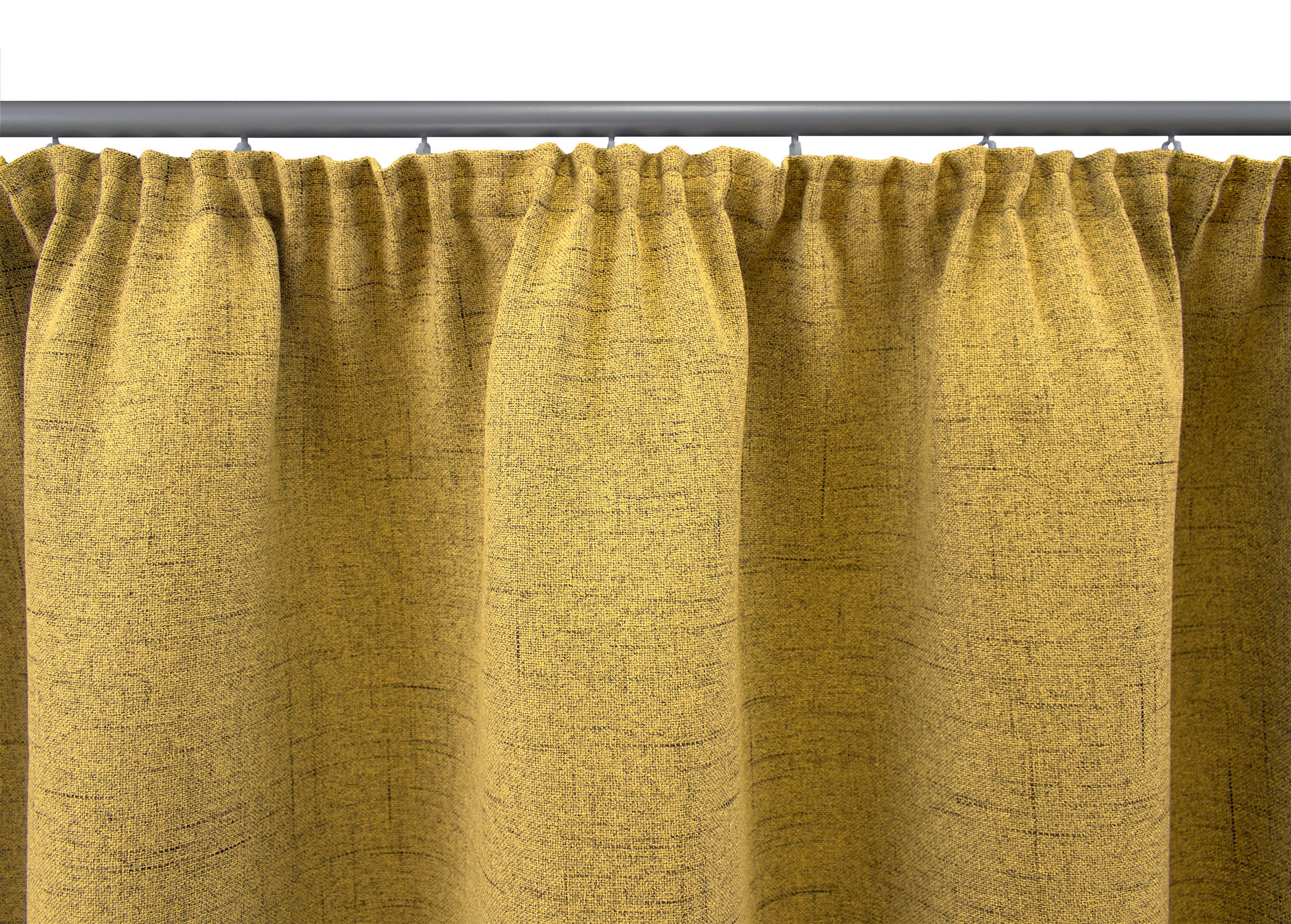 VHG Gardine »Rustika«, (1 St.), Deko Struktur, Polyester, pflegeleicht, nach Mass