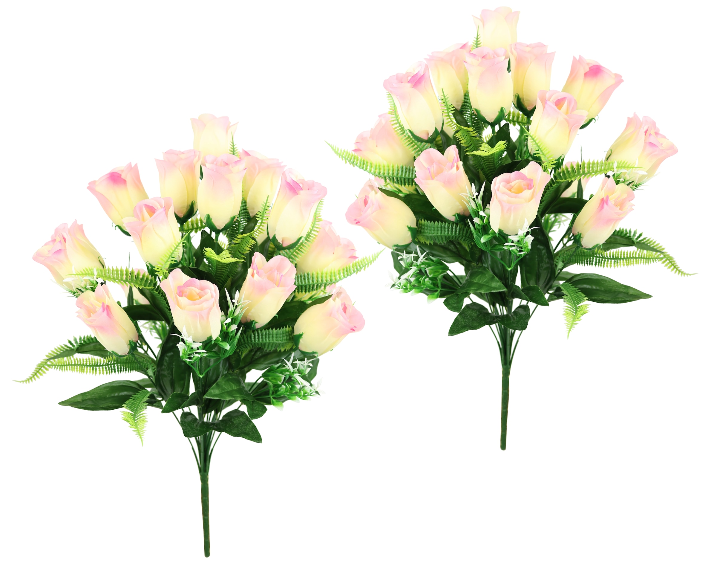 I.GE.A. Kunstpflanze »Rosenstrauss« 53 cm