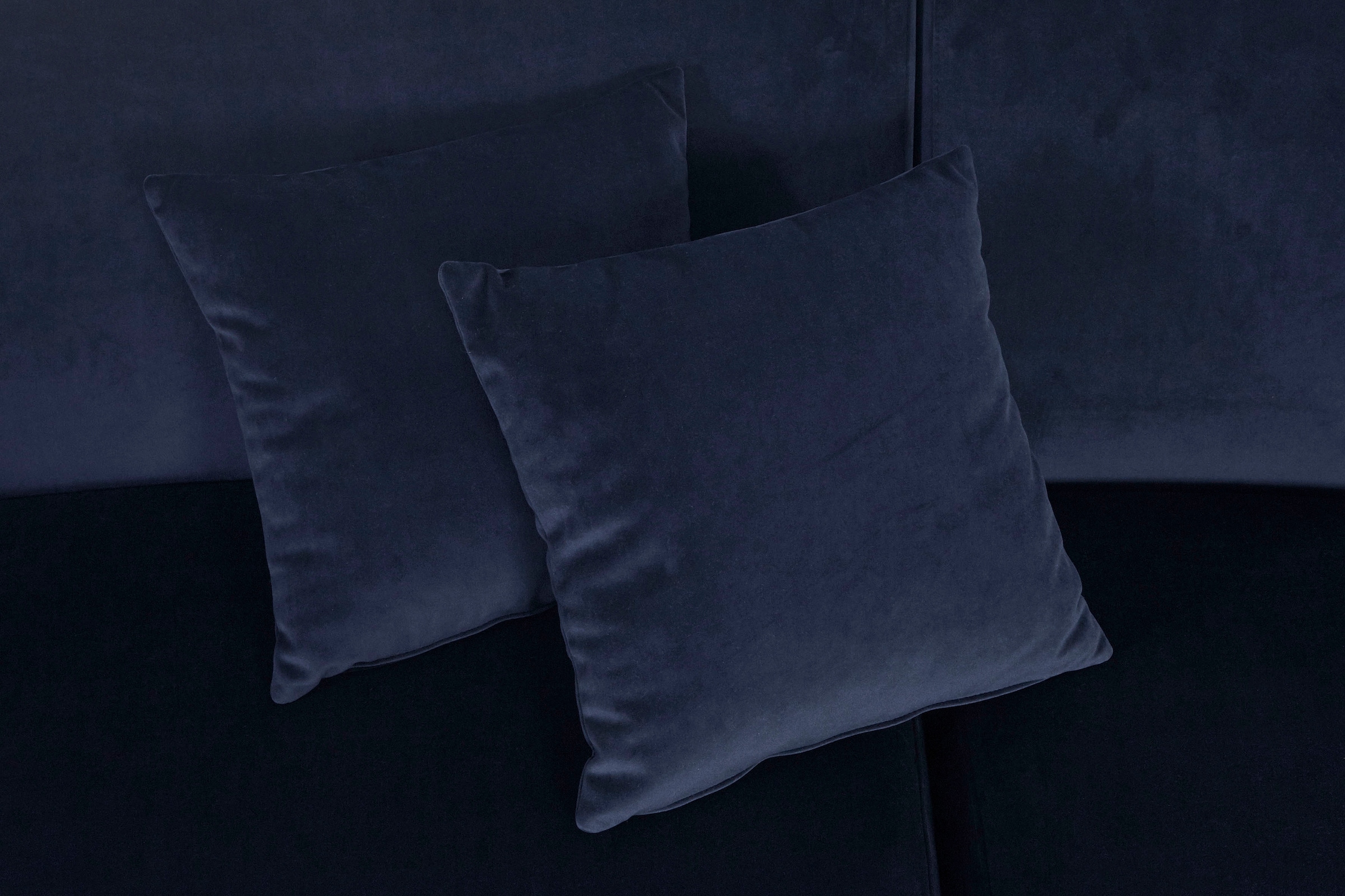 LeGer Home by Lena Gercke Ecksofa »Dilara L-Form«, gerundete Rückenlehne und Front, in 3 Bezugsqualitäten