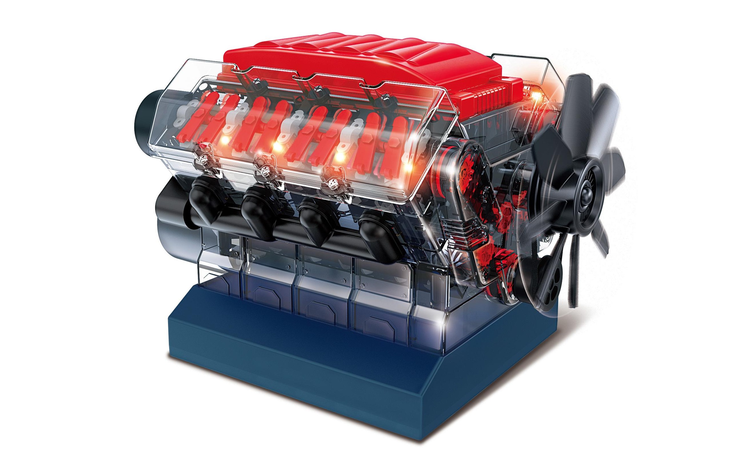 Buki Experimentierkasten »V8 Motor«