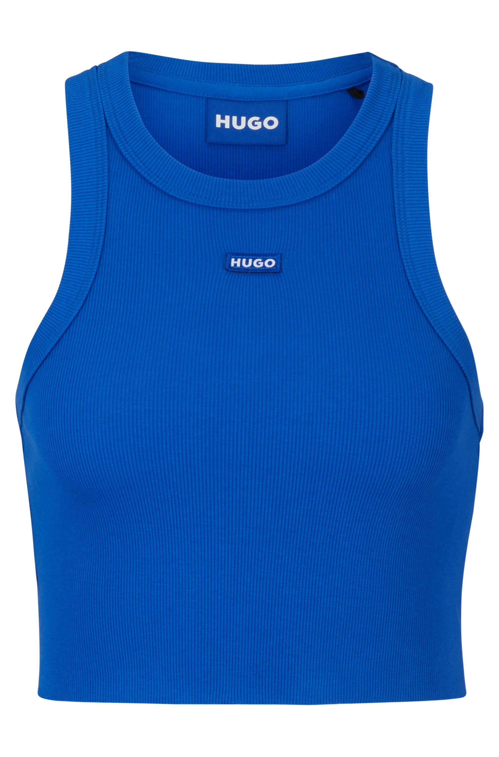 HUGO Blue Tanktop »Baby Tank«, Cropped-Form