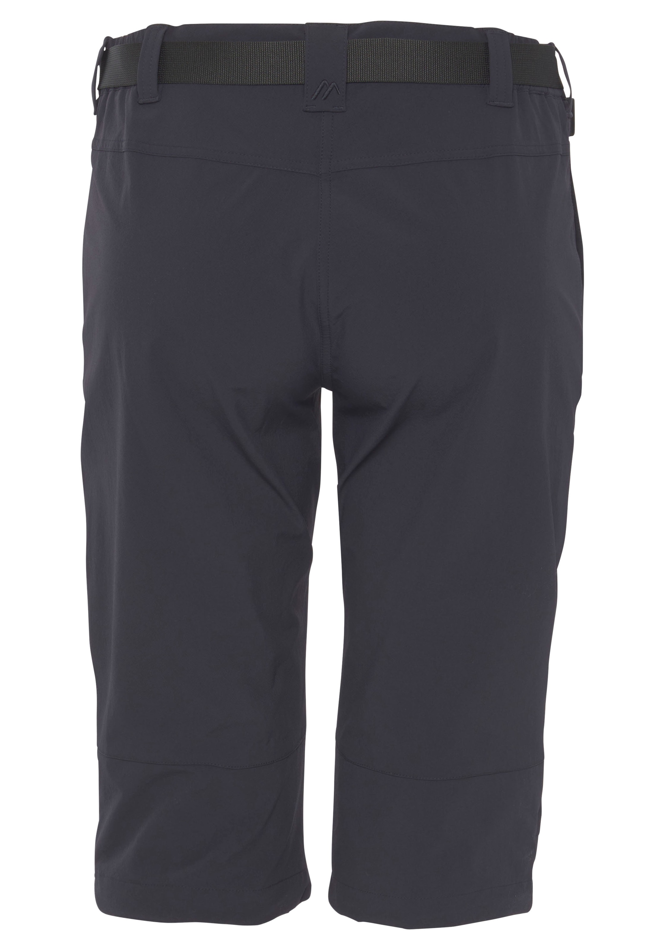 Maier Sports Caprihose, (Set, 2 tlg., Gürtel), 4-Wege-Stretch, auch in grossen Grössen erhältlich