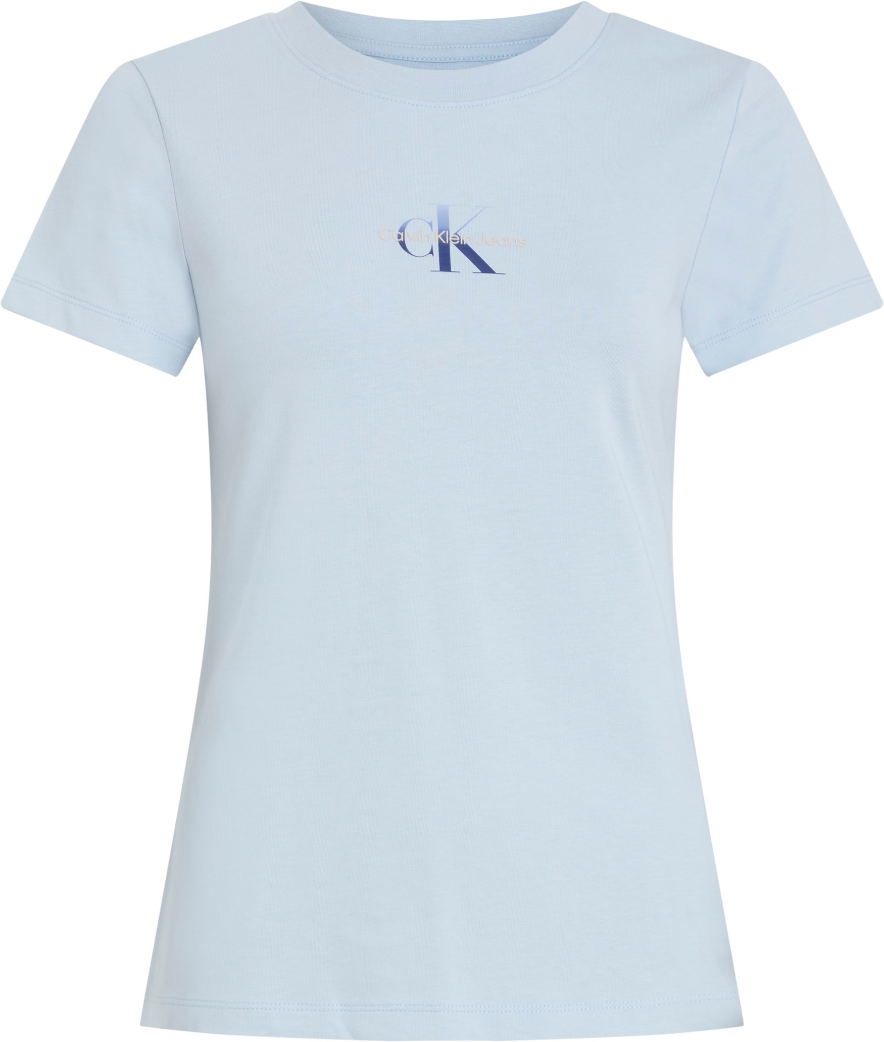 Calvin Klein Jeans T-Shirt »GRADIENT MONOLOGO SLIM TEE«, mit Logodruck