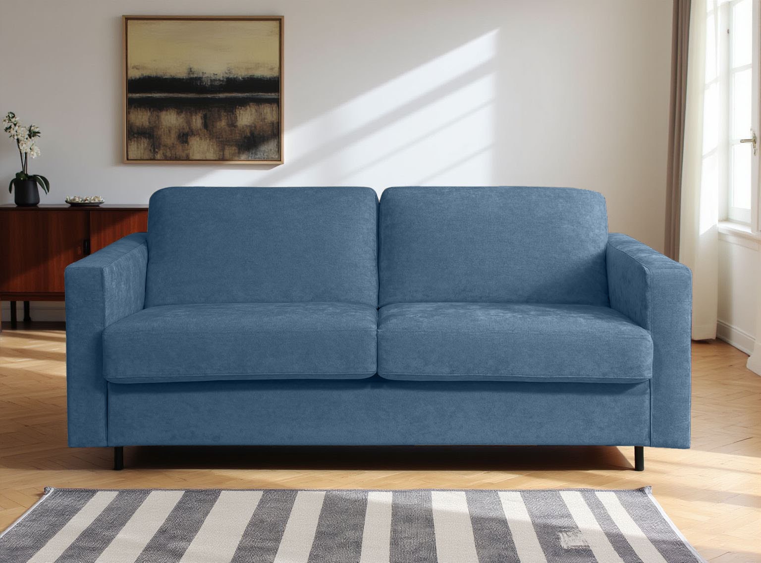 Home affaire Schlafsofa »Virming«, Dauerschlaf-Funktion mit Unterfederung und Matratze