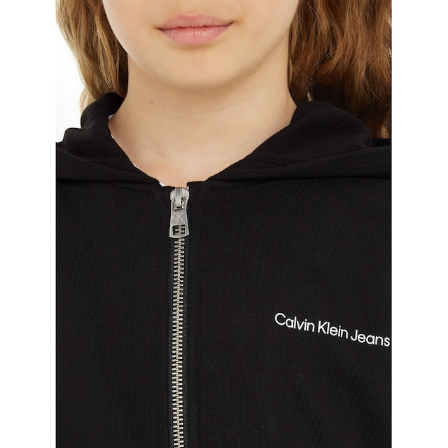 Calvin Jeans Sweatshirt kaufen ZIP-THROUGH« »INST. LOGO Klein RELAXED