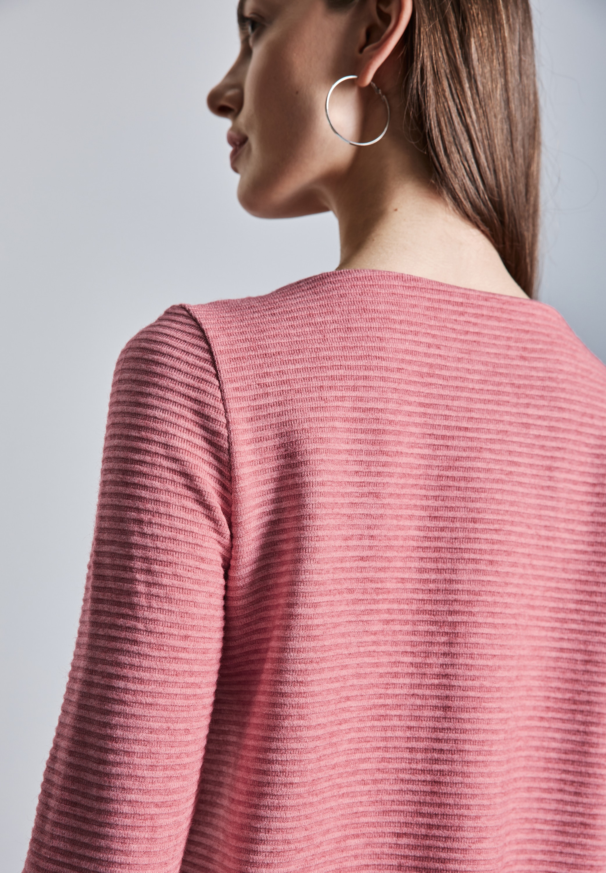 STREET ONE Strickpullover, mit Struktur