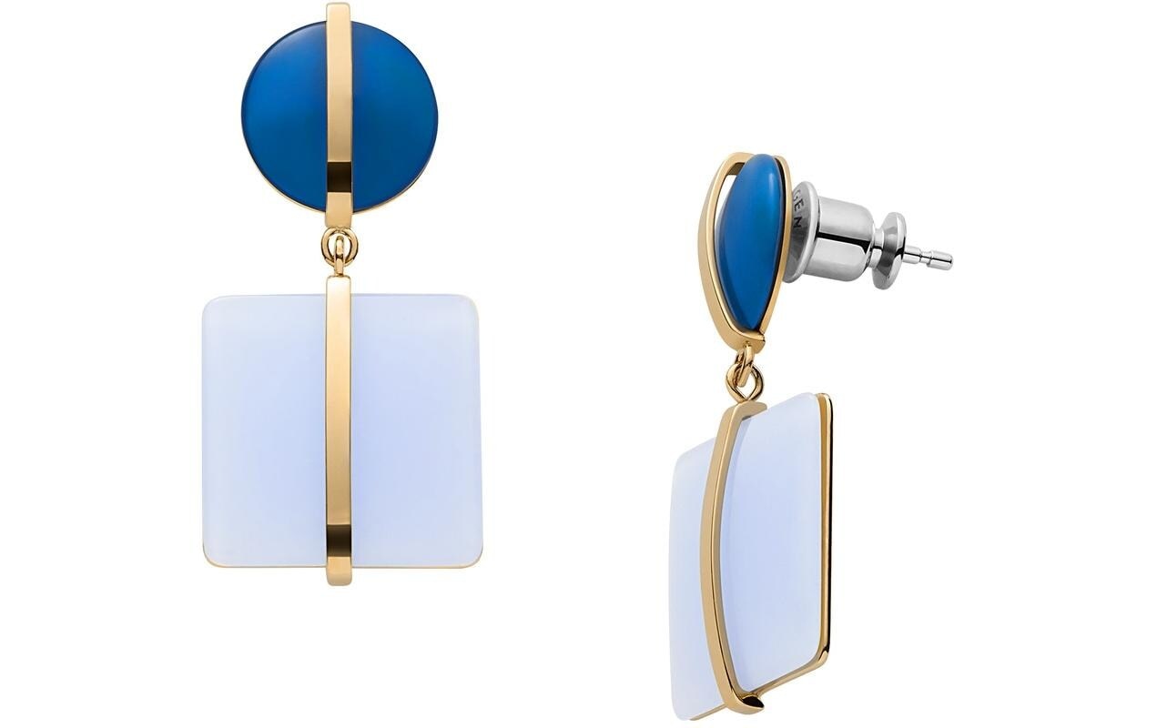 Skagen Paar Ohrstecker »Sea Glass«