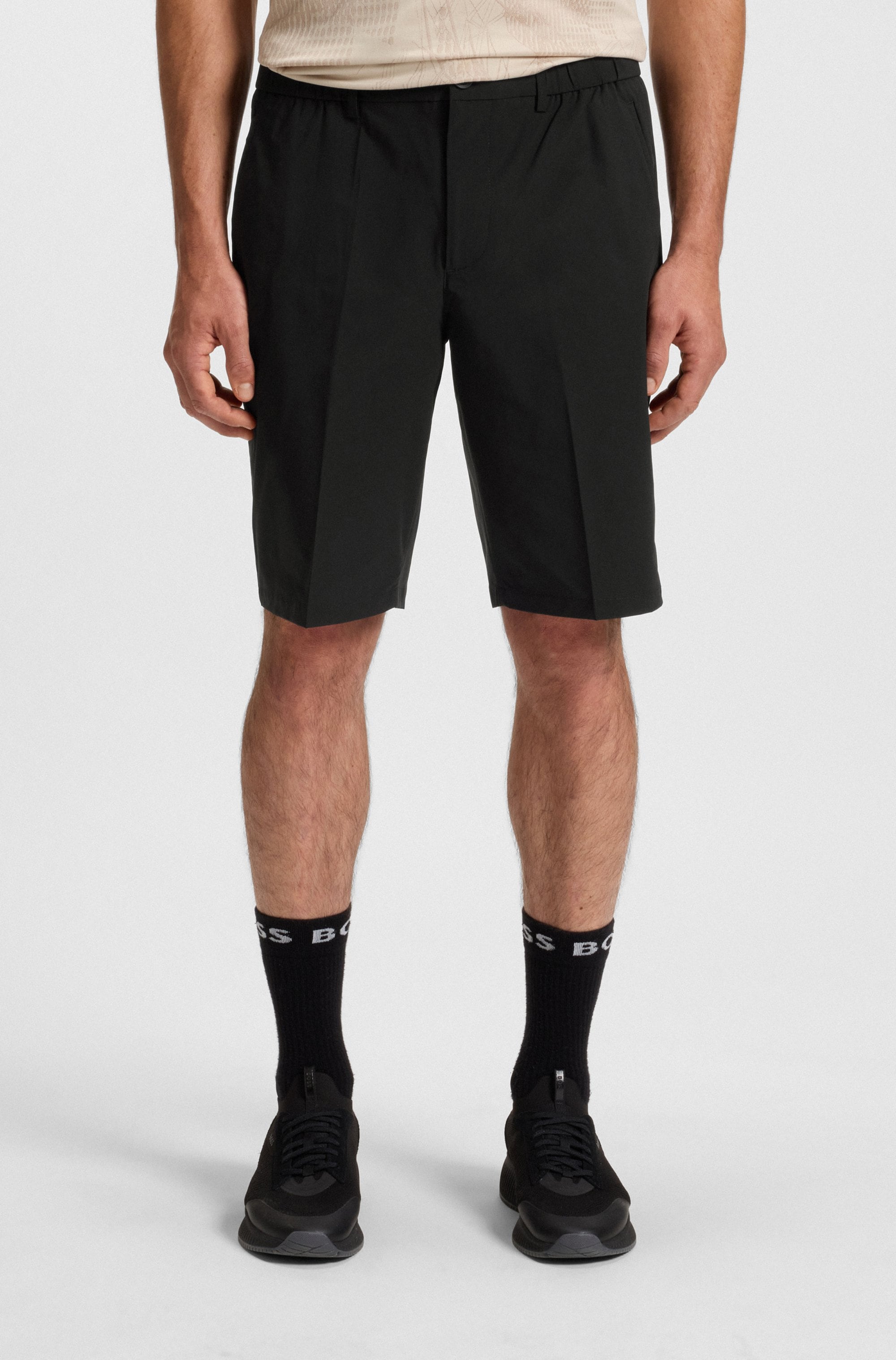 BOSS GREEN Shorts »S Speedflex« in klassischer Form Jogpants Sweatpants Stretchhose