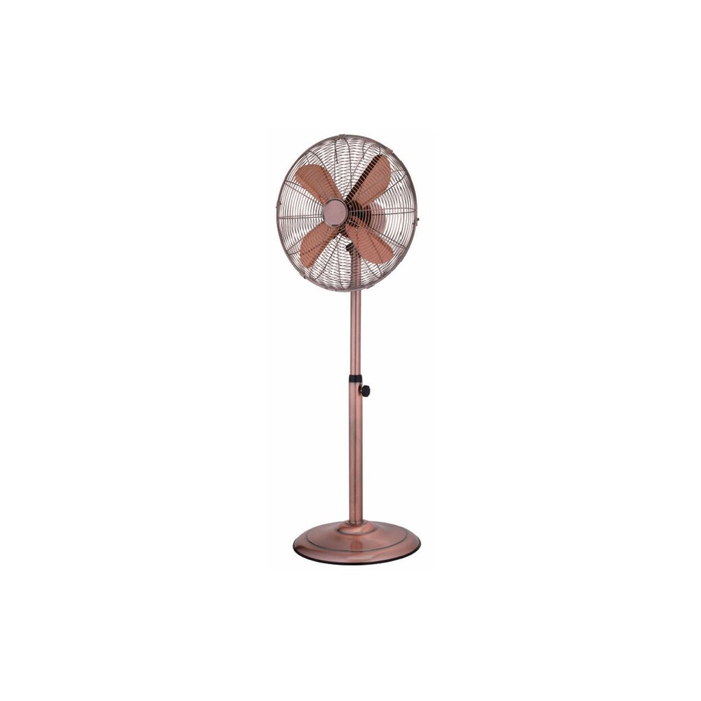 Tristar Standventilator »Retro Design Kupferfarben«, 40 cm Durchmesser