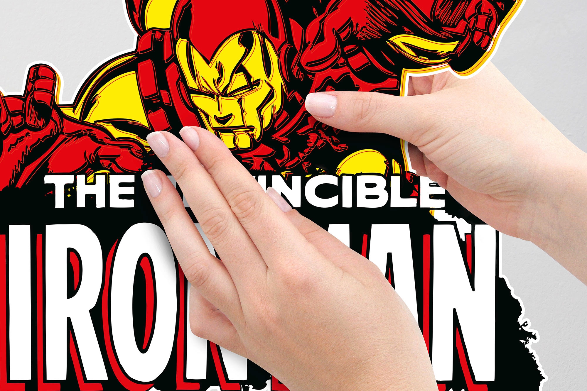 ✵ Komar Wandtattoo »Iron Man 50x70 Jelmoli-Versand Comic selbstklebendes St.), Wandtattoo x kaufen | Höhe), Classic«, online (Breite (1 cm