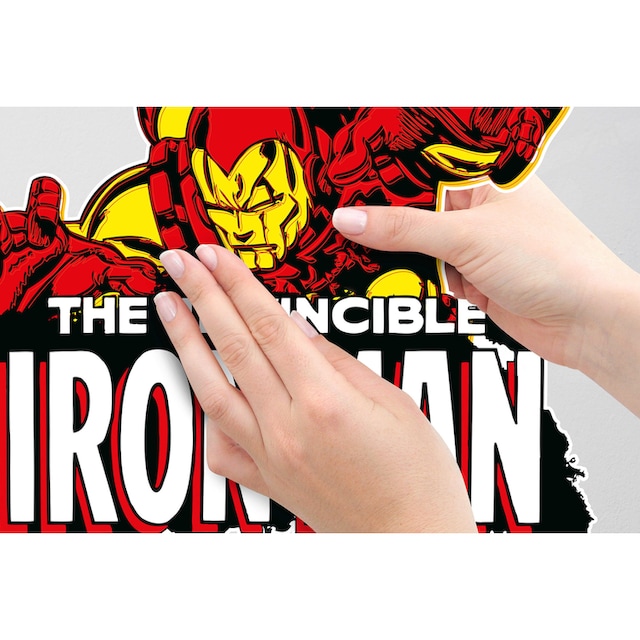 ✵ Komar Wandtattoo »Iron Man Comic Classic«, (1 St.), 50x70 cm (Breite x  Höhe), selbstklebendes Wandtattoo online kaufen | Jelmoli-Versand