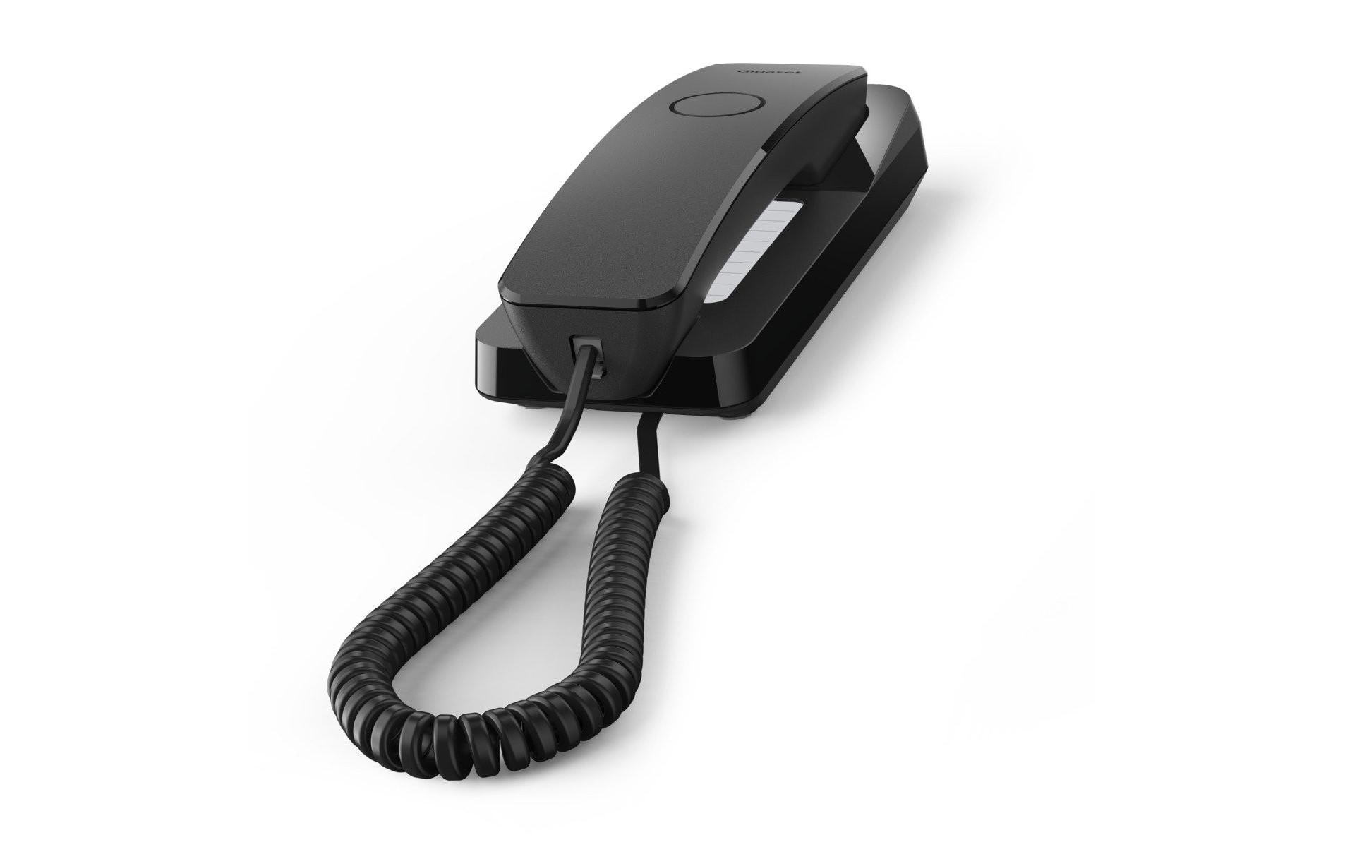 Gigaset DECT-Telefon »Desk 200 schwarz«