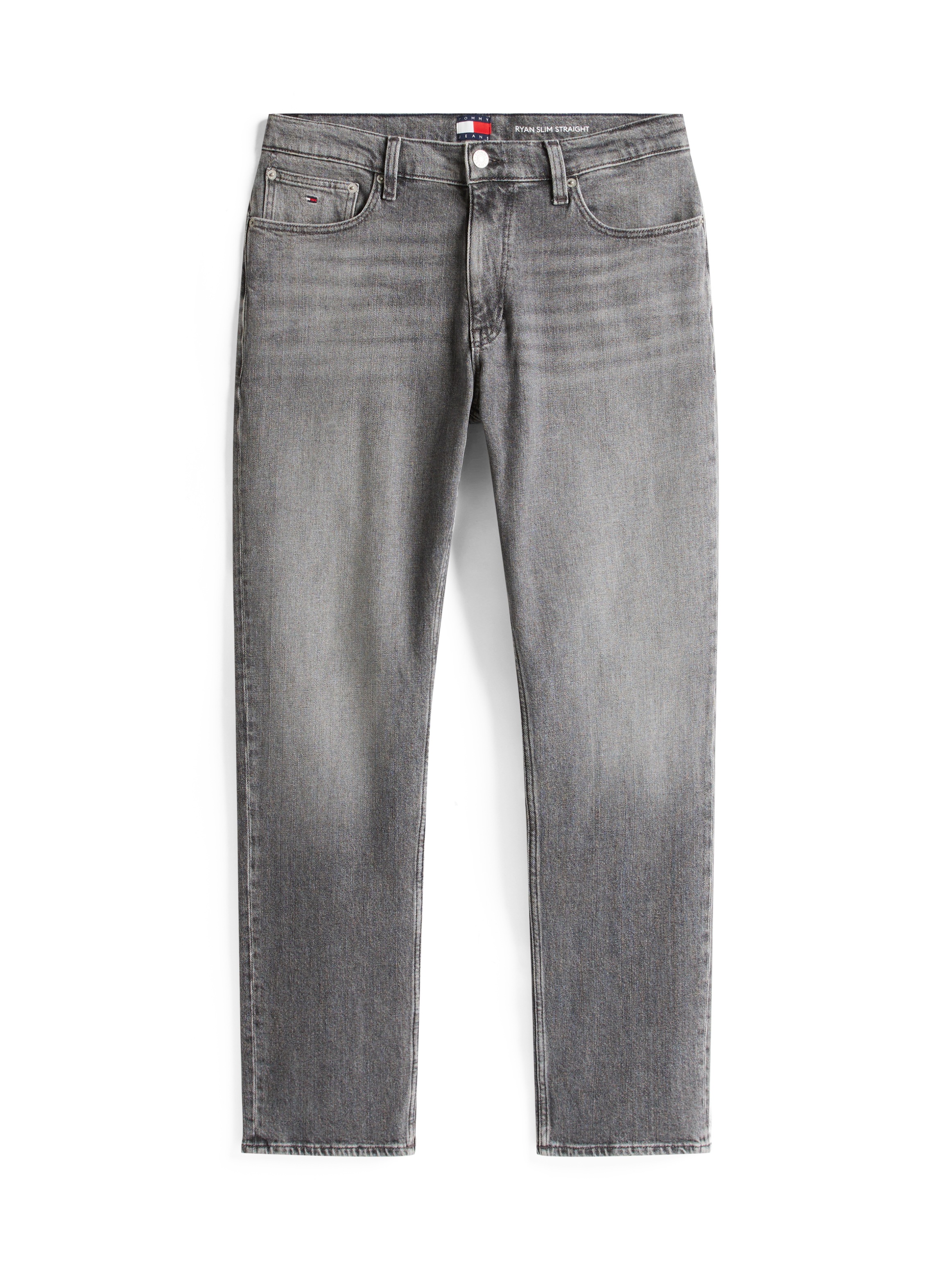 Tommy Jeans Slim-fit-Jeans »Ryan Regular Slim Straight«, Slim‑Straight‑Jeans aus hochwertigem Denim regulärer Leibhöhe