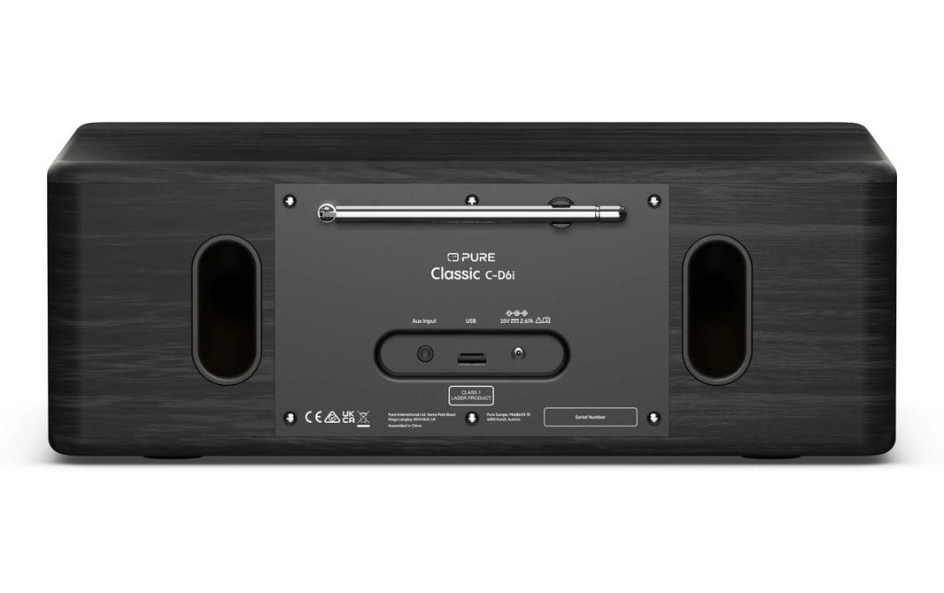 Pure Digitalradio (DAB+) »Classic C-D6i«, (Bluetooth Digitalradio (DAB+)-FM-Tuner-Internetradio)