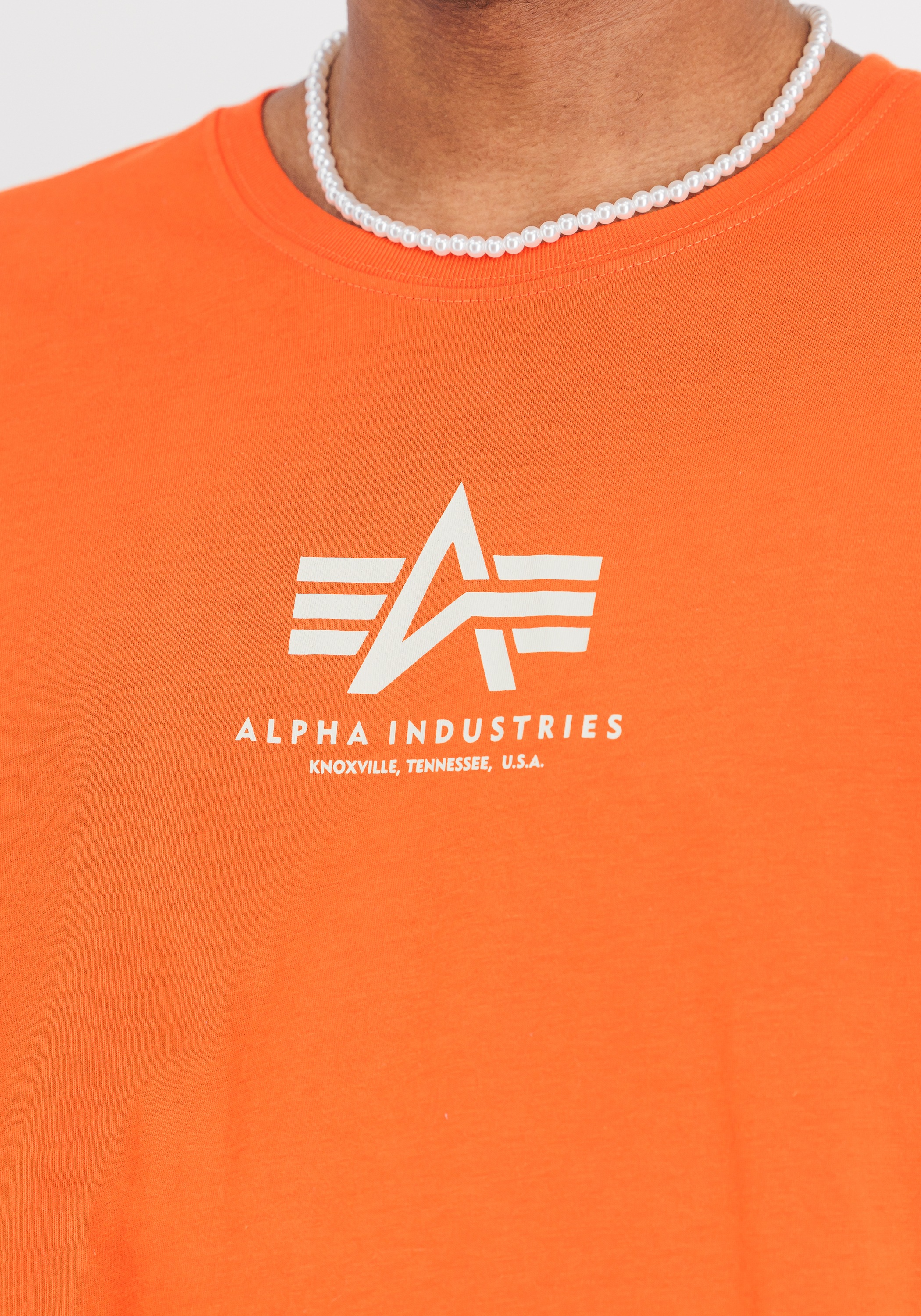 Alpha Industries T-Shirt »Alpha Industries Men - T-Shirts Basic T-Shirt ML«
