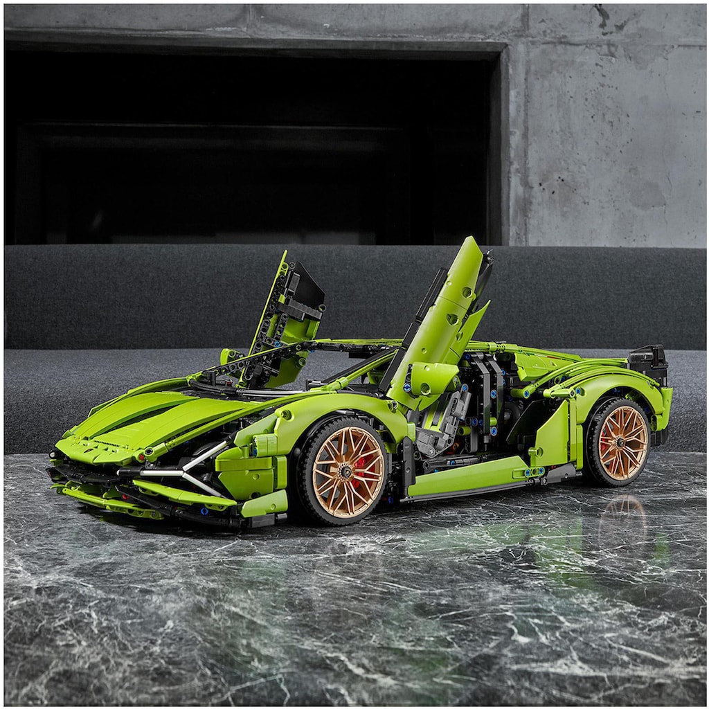LEGO® Konstruktionsspielsteine »Lamborghini Sián FKP 37 (42115), LEGO® Technic«, (3696 St.)