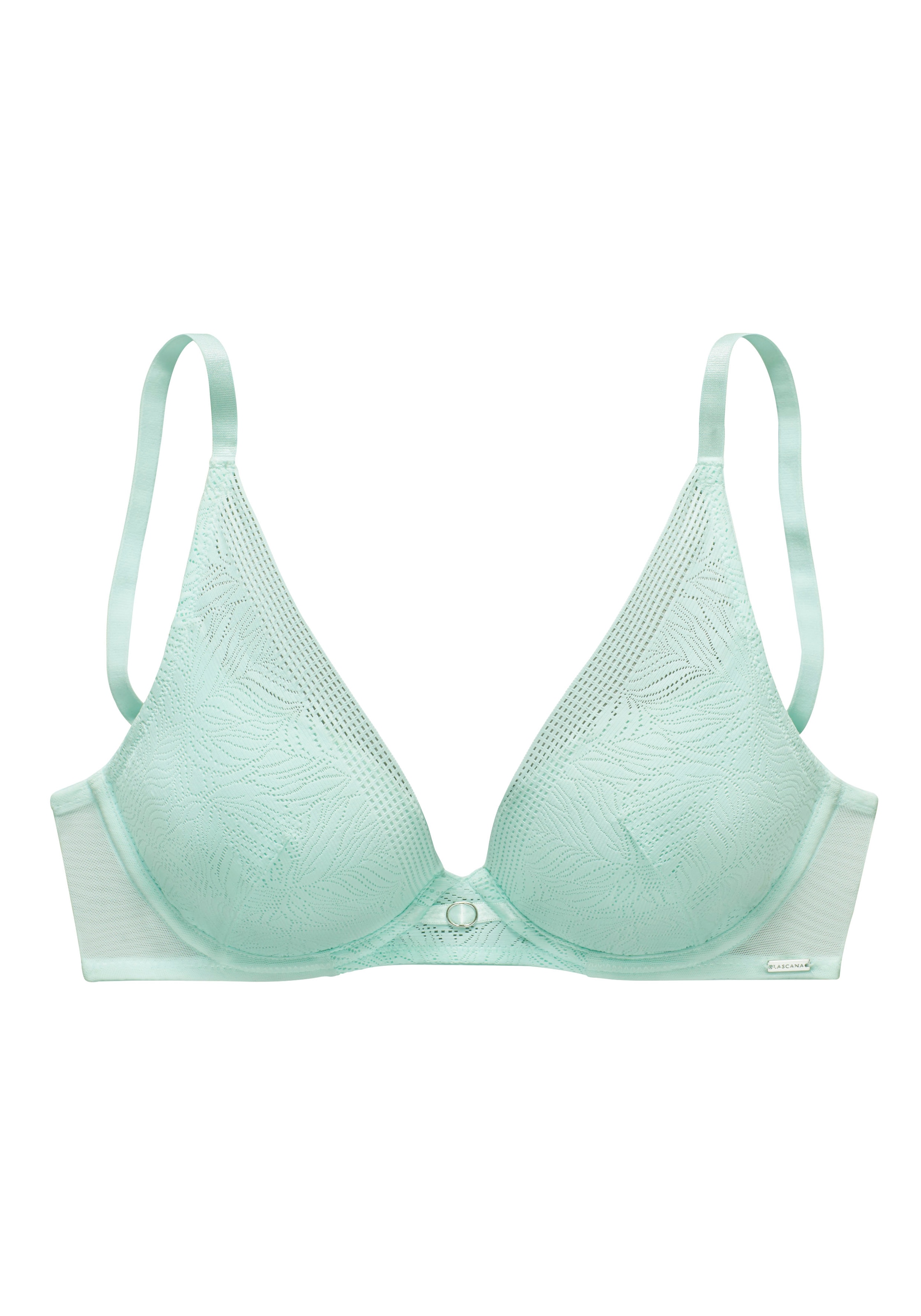 LASCANA Push-up-BH, mit extra flachen Kanten im High-Apex Design, Dessous