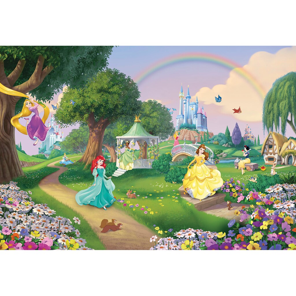Komar Fototapete »Princess Rainbow«, 368x254 cm (Breite x Höhe)