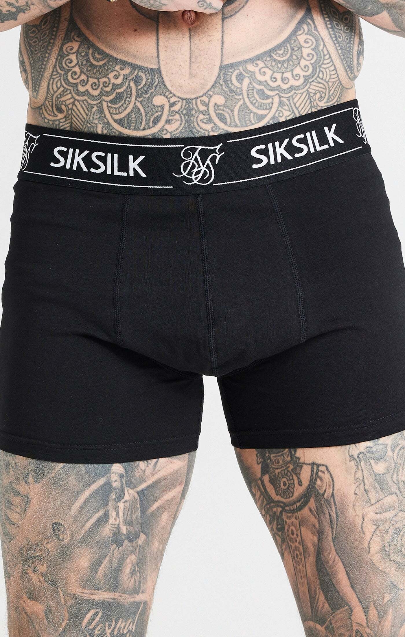 Siksilk Trunk »Siksilk Unterwäsche 3 Pack Boxer Shorts«