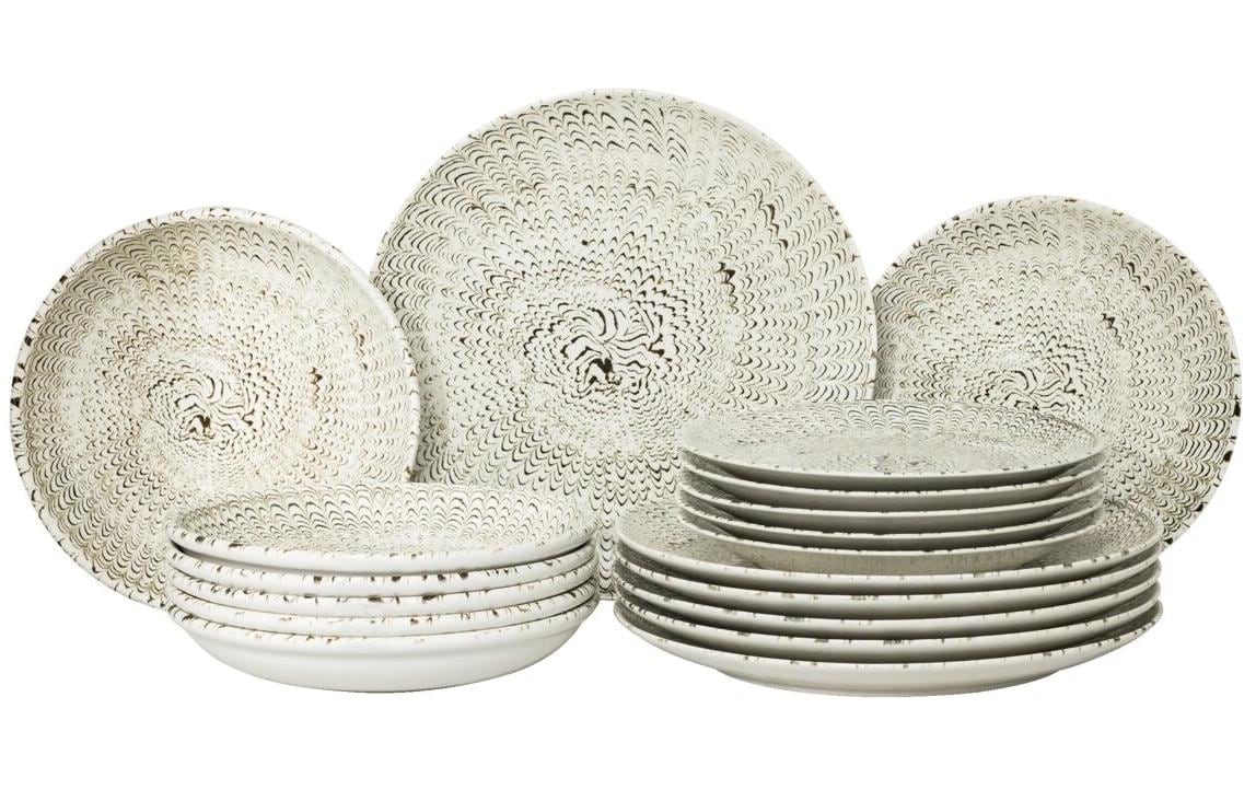 Thomas Porzellan Kombiservice "Sandora Lightbeige Set 18-tlg. Porzellan"