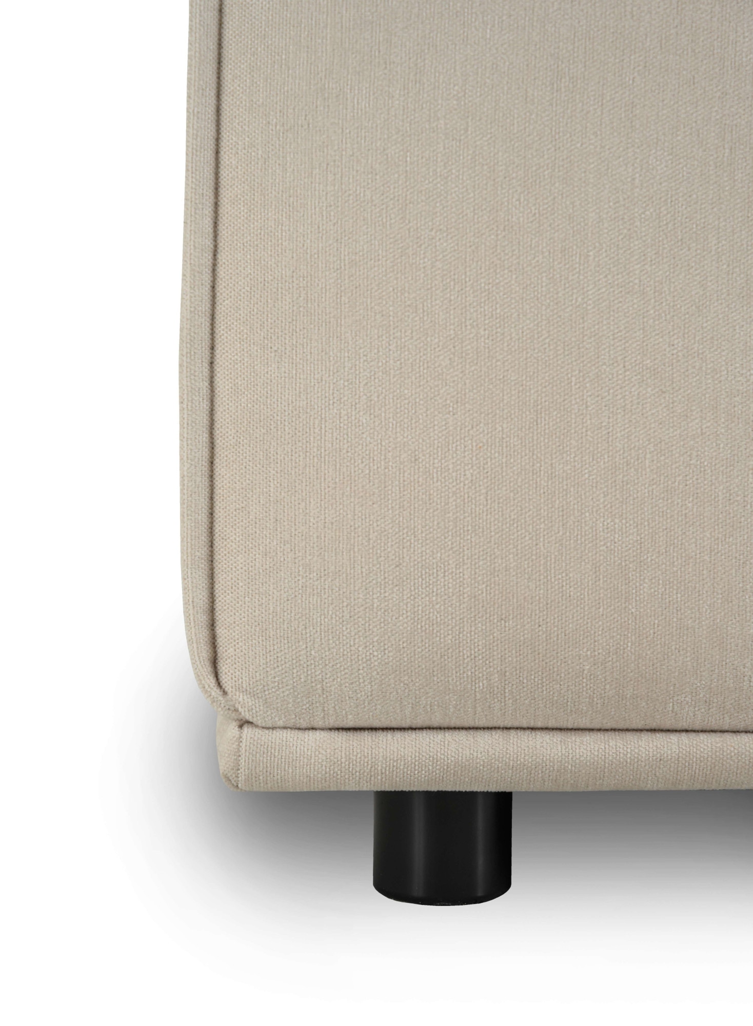 Home affaire 3-Sitzer »Avelin, 228 cm, Chenille, Struktur-Boucle«, mit Wellenunterfederung, Kedernaht, bodentief, Skandi-Design
