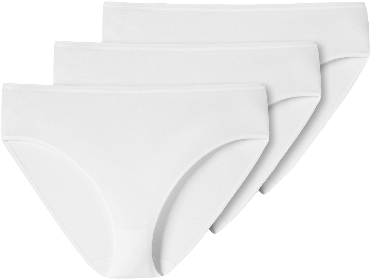 Bikinislip »"Cotton Essentials"«, (3er-Pack), mit perfekter Passform