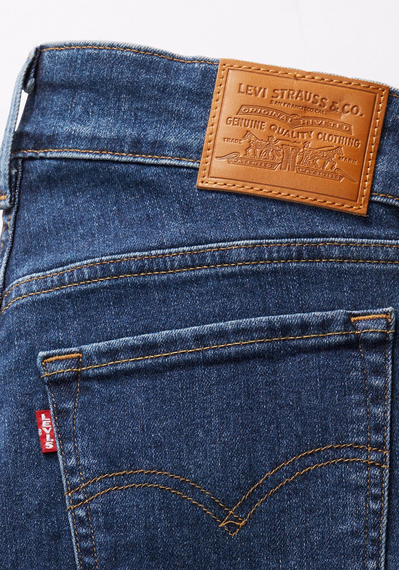 Levi's® Röhrenjeans »711 DOUBLE BUTTON«