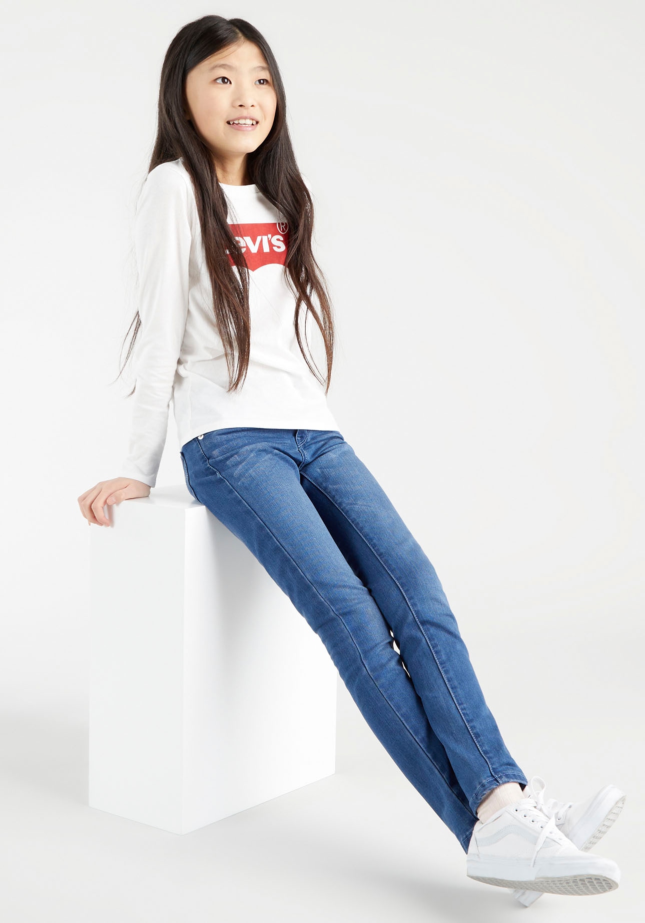 ✵ Levi's® Kids Stretch-Jeans »711™ SKINNY FIT JEANS«, for GIRLS online  entdecken | Jelmoli-Versand