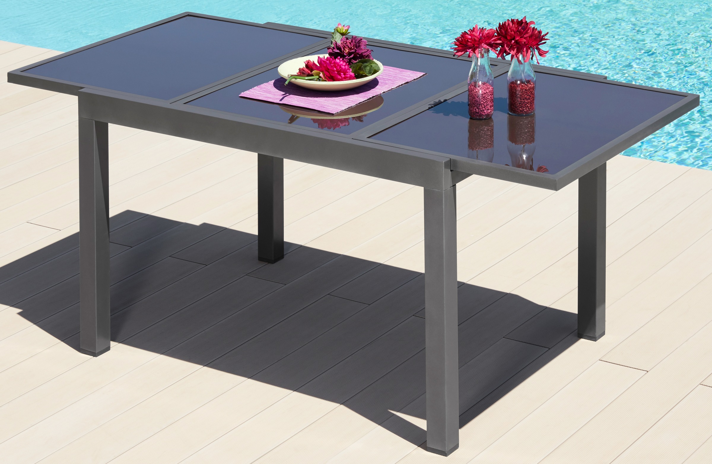 MERXX Gartentisch "Amalfi" je nach Variante auf 180-240cm ausziehbar