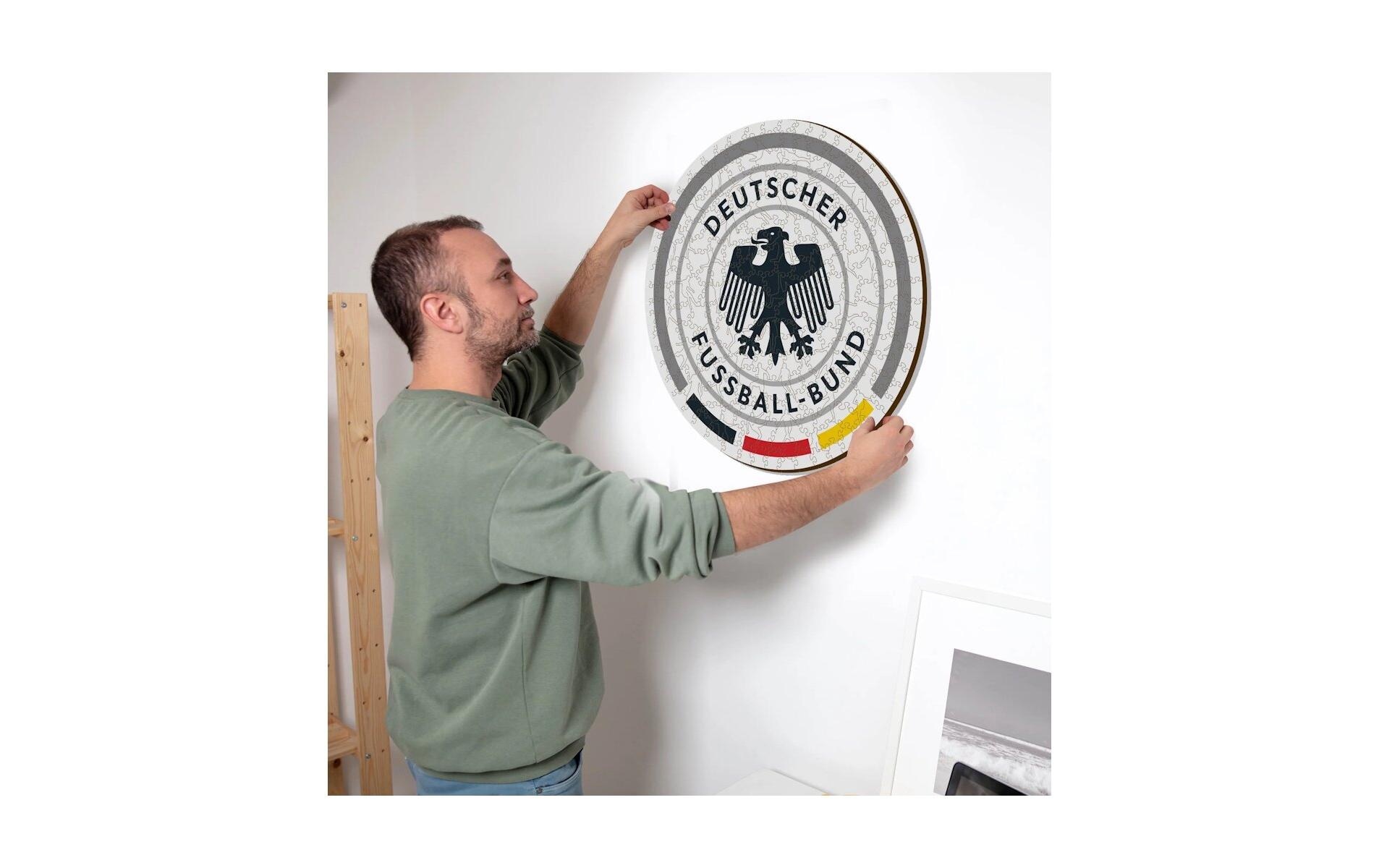 Puzzle »Iconic Deutscher Fussball-Bund (DFB) - Logo«, Holzart: Birke (Herkunftsland: China)