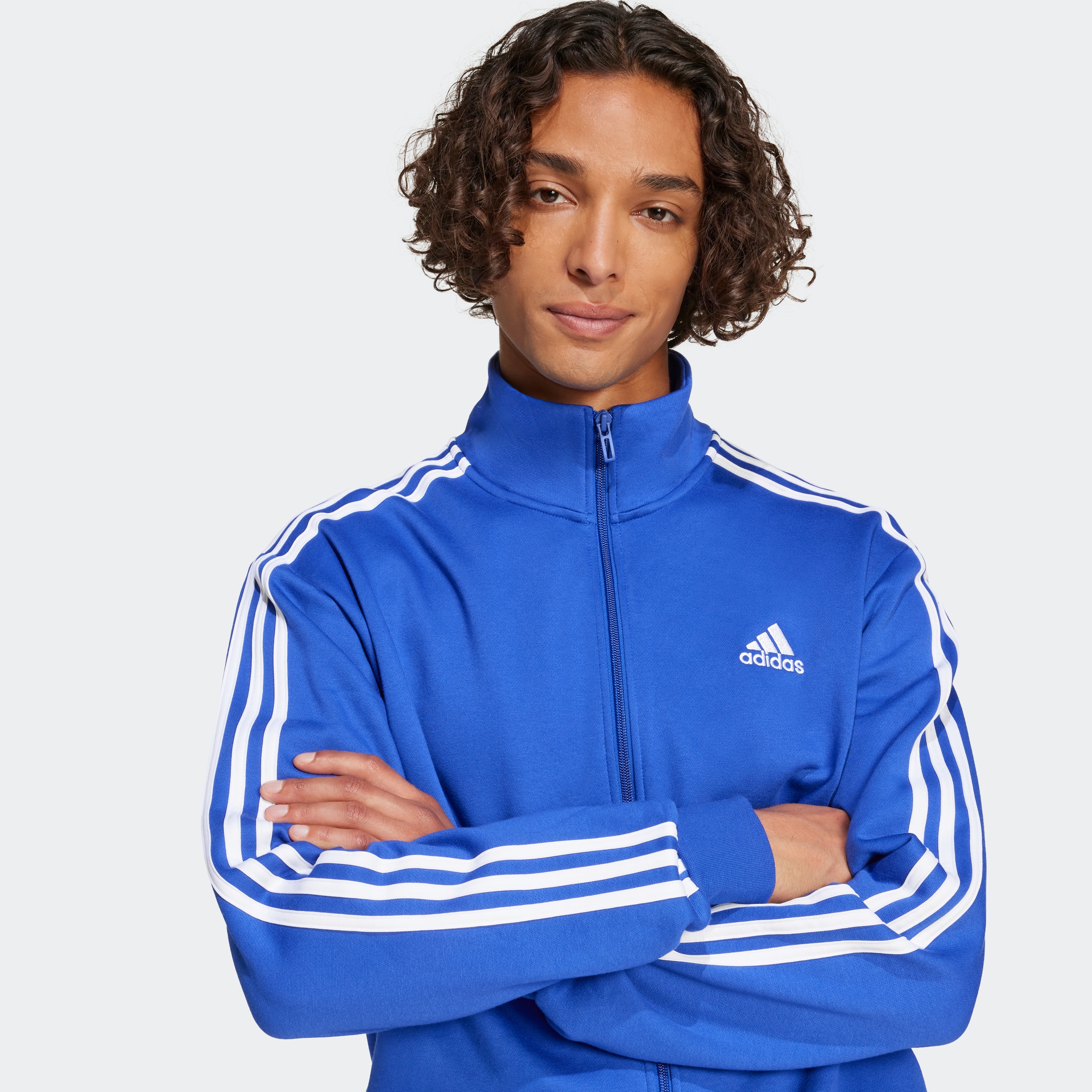 adidas Sportswear Trainingsanzug »BASIC 3-STREIFEN«, (2 tlg.)