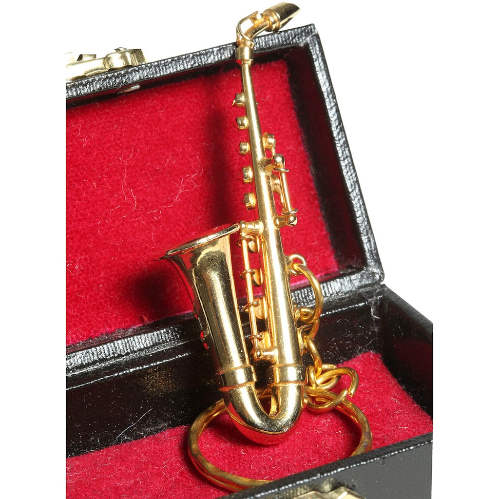 Ambiente Haus Dekofigur »Schlüsselanhänger Saxophon 7cm«