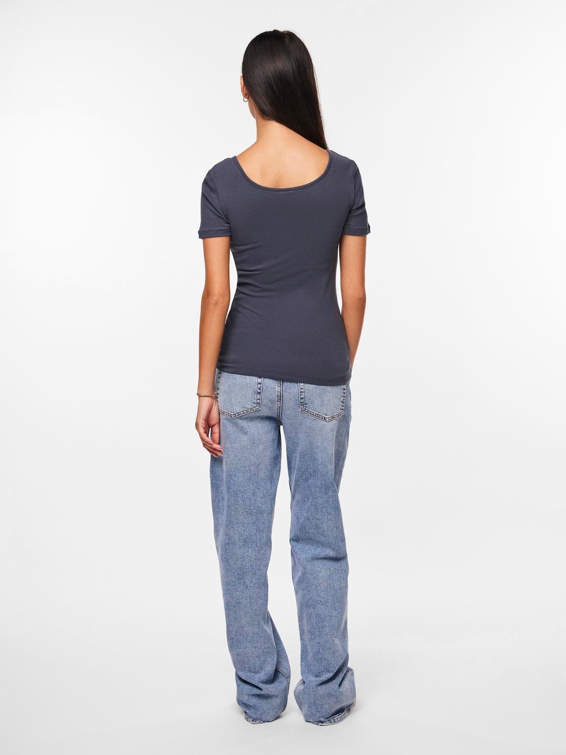 pieces Kurzarmshirt »PCKITTE SS TOP NOOS BC«