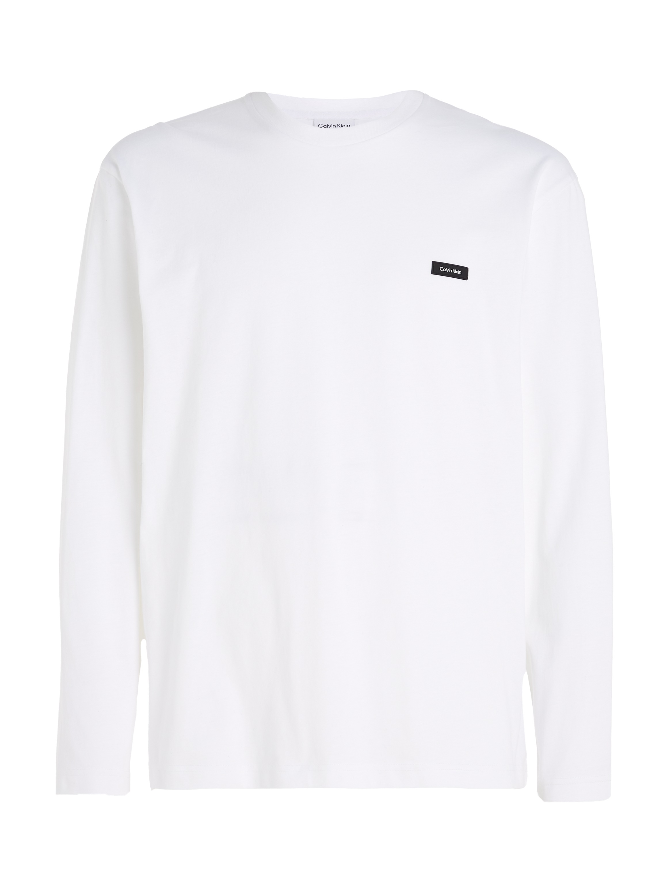 Calvin Klein Langarmshirt »COTTON COMFORT LS T-SHIRT«, mit Logopatch