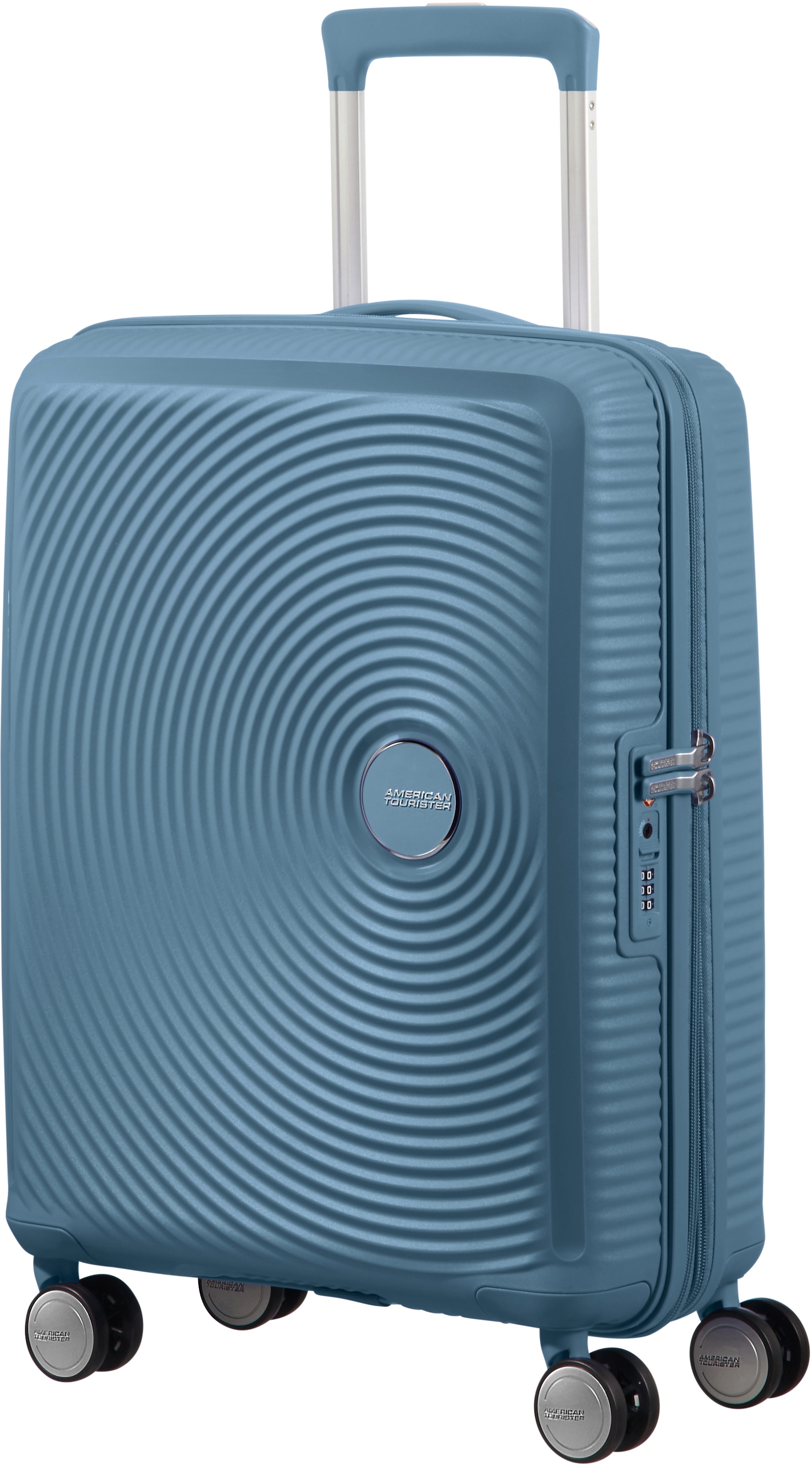 American Tourister® Hartschalen-Trolley »SOUNDBOX, in verschiedenen Farben und Grössen«, 4 Rollen, Reisekoffer Trolley Aufgabegepäck TSA-Zahlenschloss Volumenerweiterung