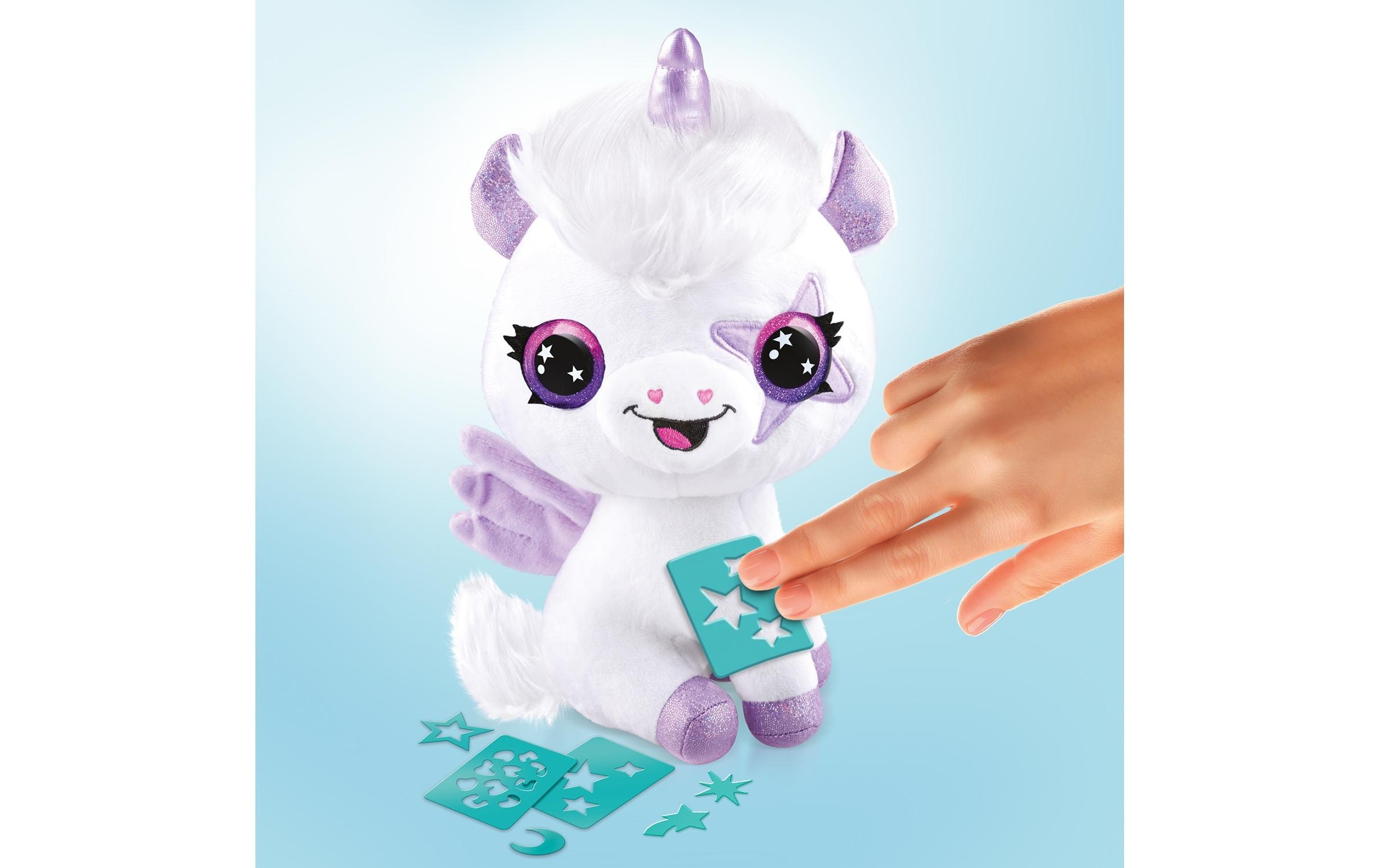 Plüschfigur »Canal Toys Airbrush Plush Glow in the Dark Unicorn«