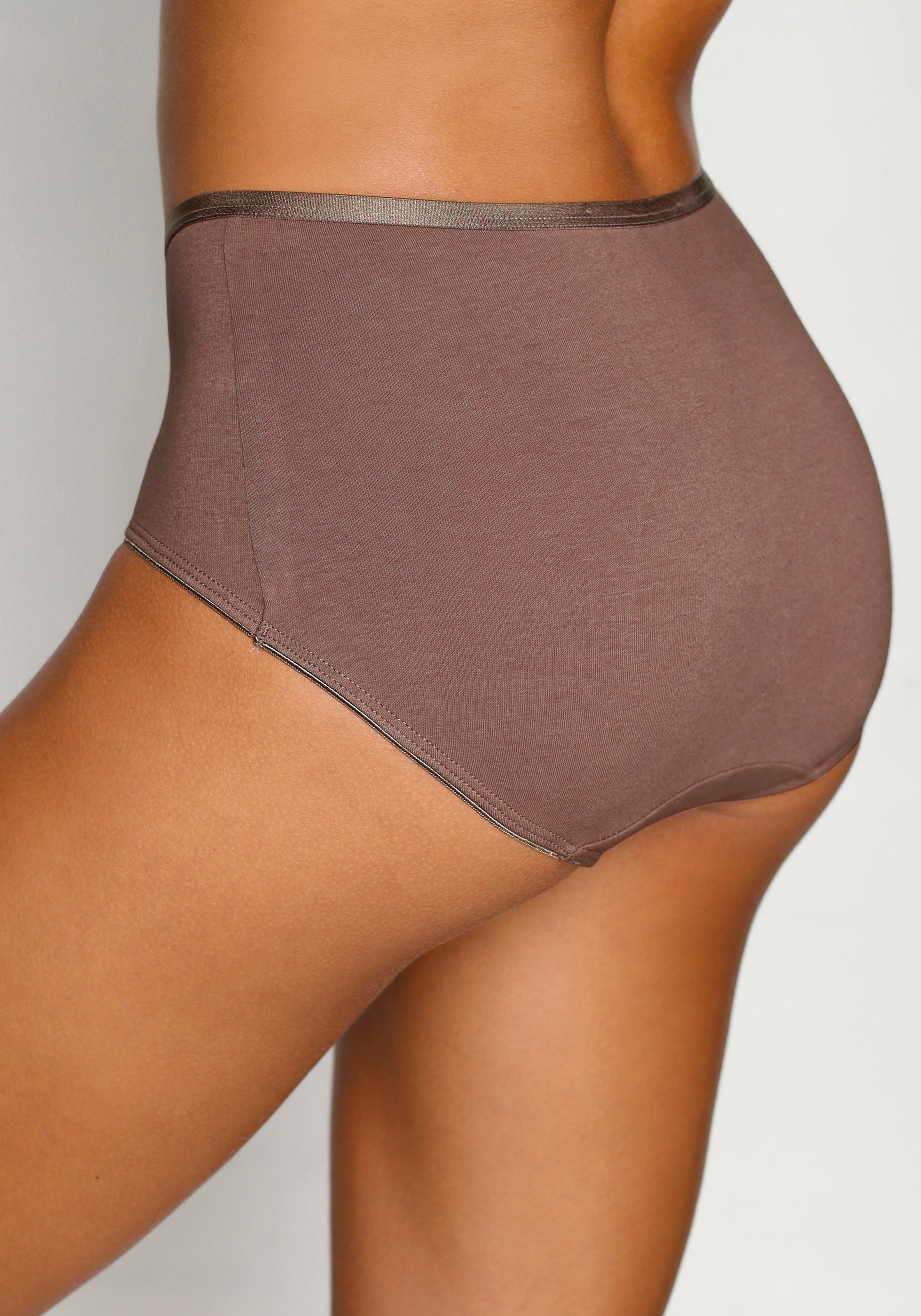 Vivance Taillenslip, (5er-Pack), aus elastischer Baumwoll-Qualität