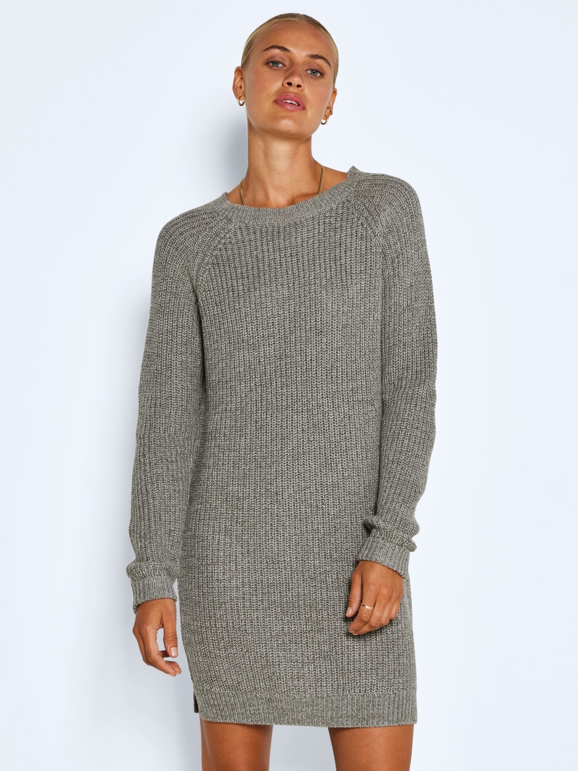 Strickkleid »NMSIESTA L/S O-NECK KNIT DRESS NOOS«