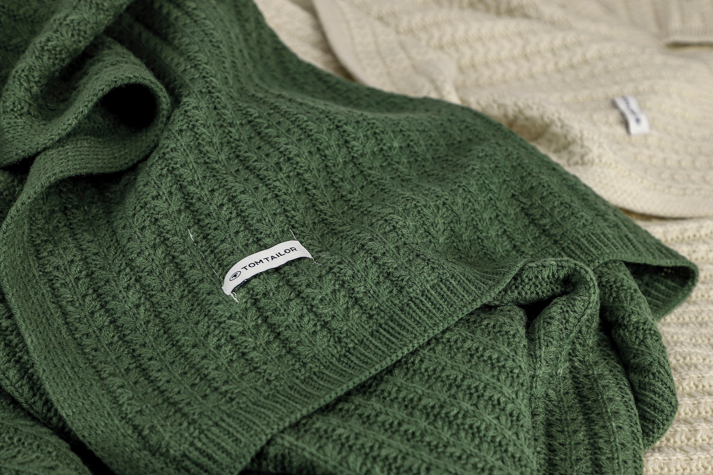TOM TAILOR HOME Plaid »Knitted«