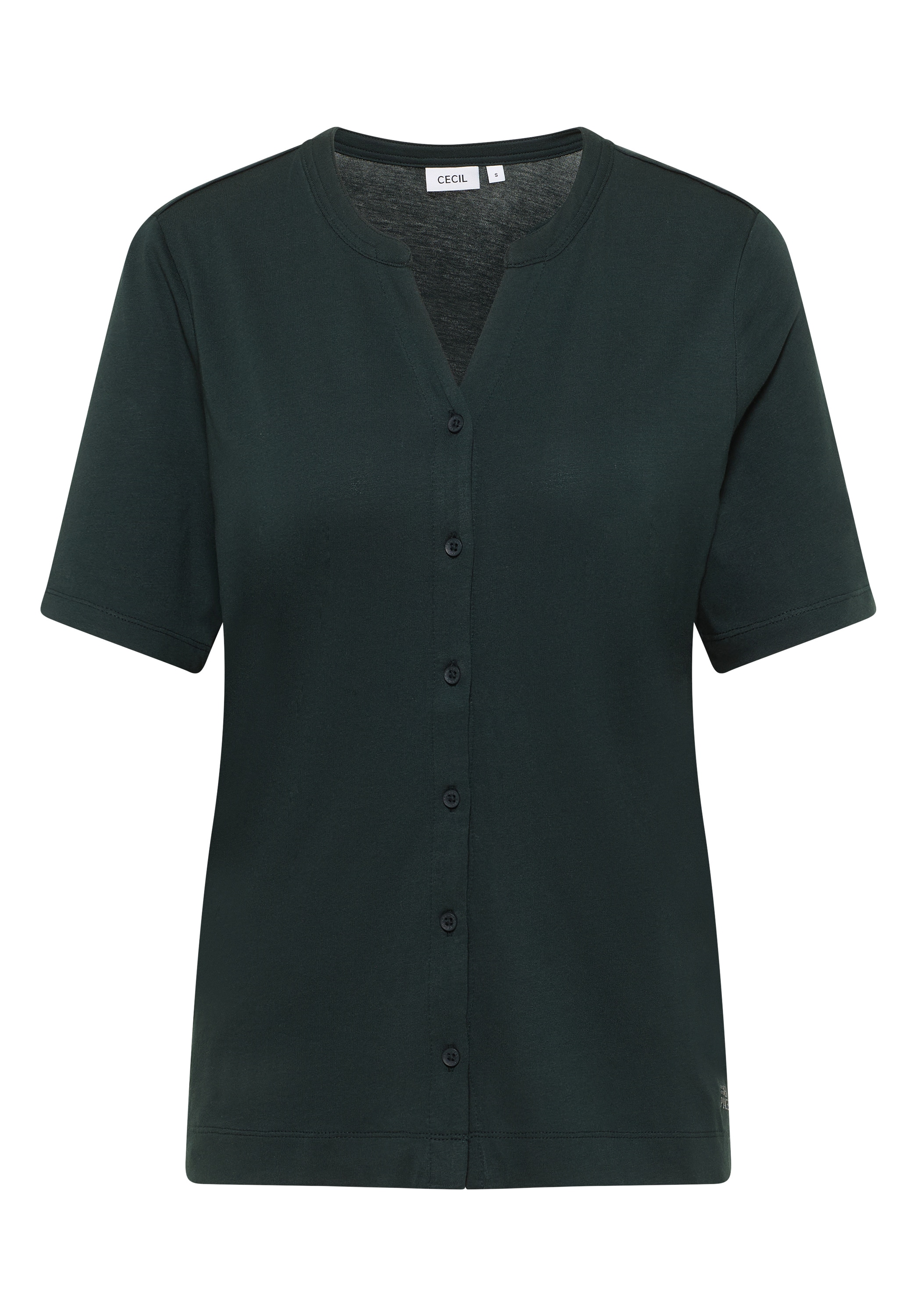 Cecil T-Shirt, mit Knopfleiste