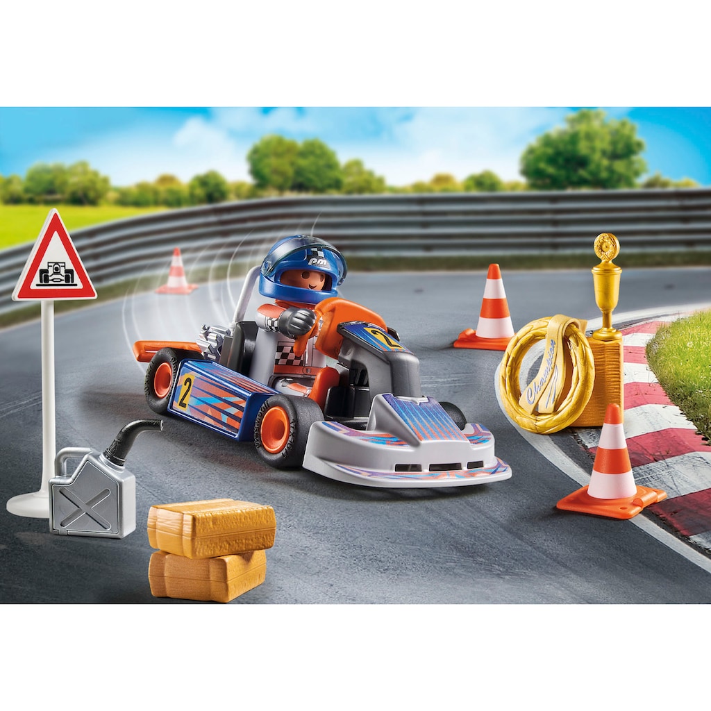 Playmobil® Konstruktions-Spielset »Racing-Kart (71187), Sports & Action«, (40 St.)