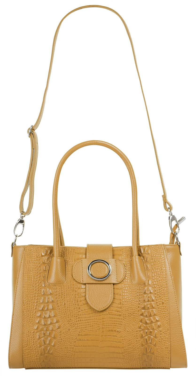 Cluty Shopper, echt Leder, Made in Italy