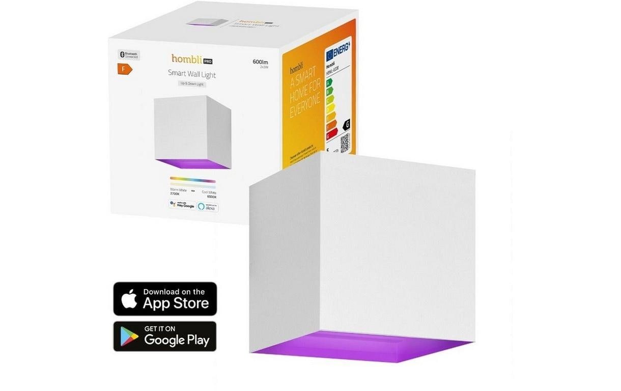 Hombli LED Gartenleuchte »hombli Smart Wall Light 2 x 3W RGB+CCT«, 2 flammig