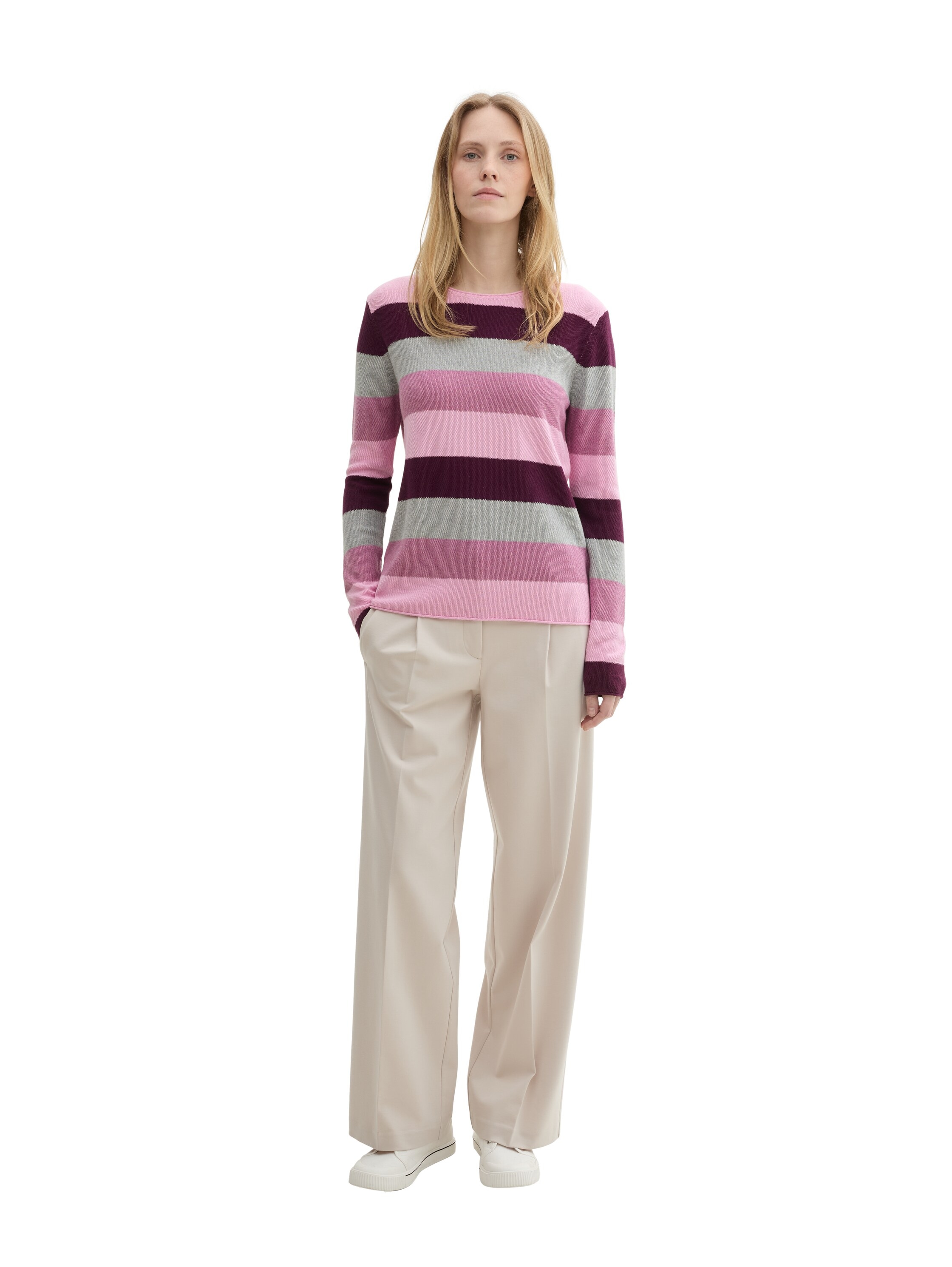 TOM TAILOR Strickpullover »Otto«, mit Viskose