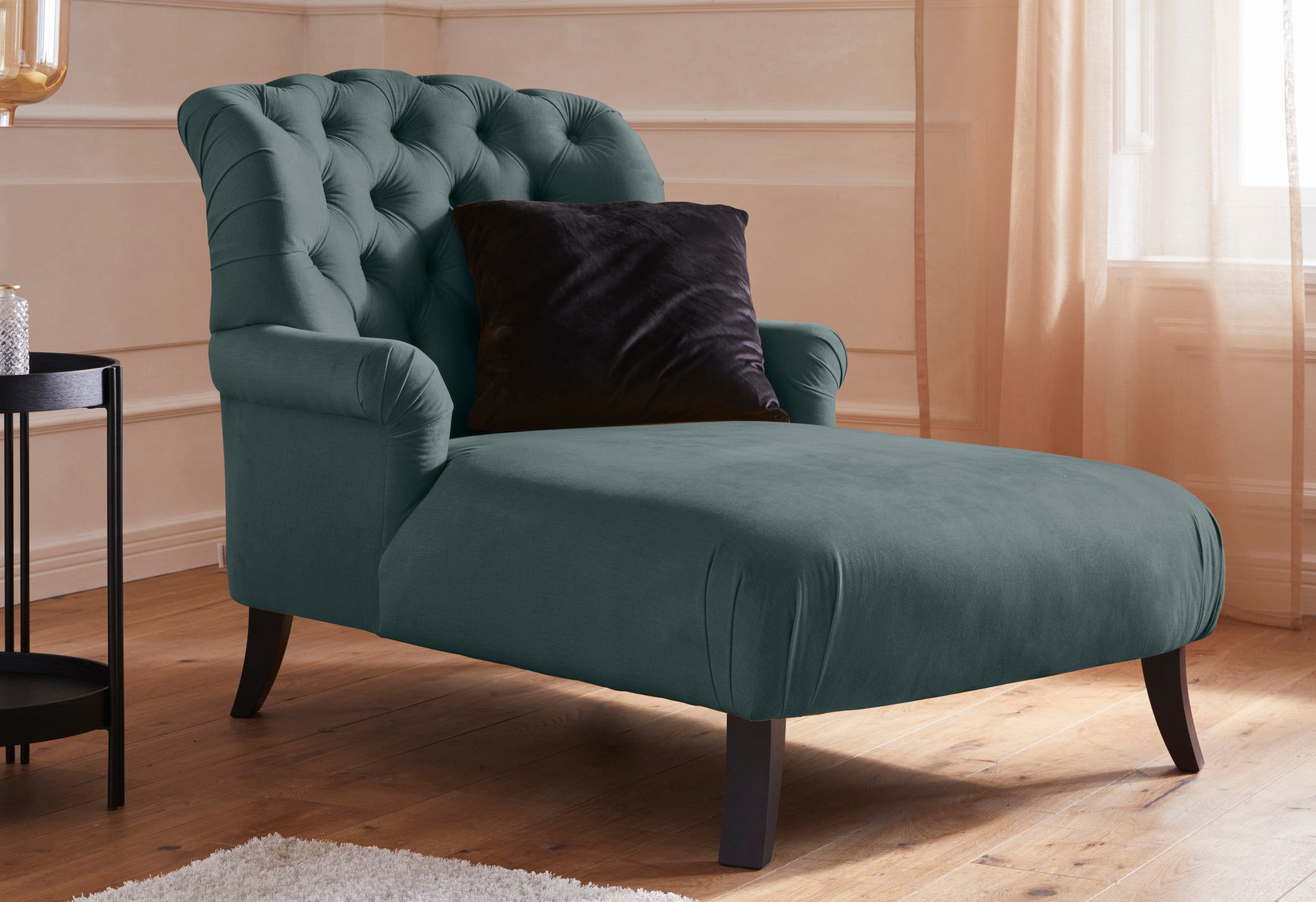 Home affaire Loveseat "Amiens Sessel Loungesessel" mit wunderschöner Knopfheftung im Rücken