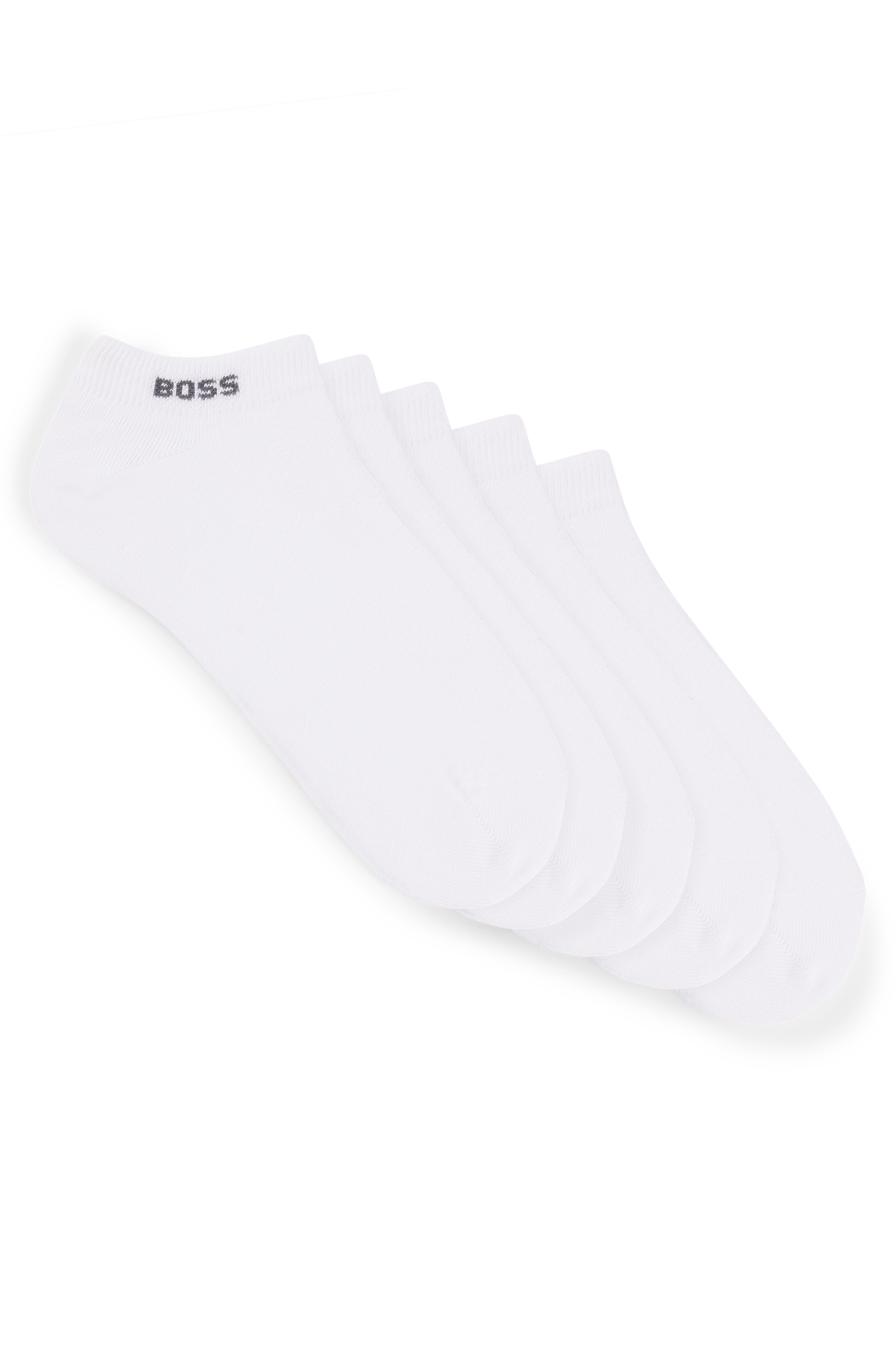 BOSS Sneakersocken »5P AS Logo CC W«, (Packung, 5 Paar, 5er), mit BOSS-Logoschriftzug