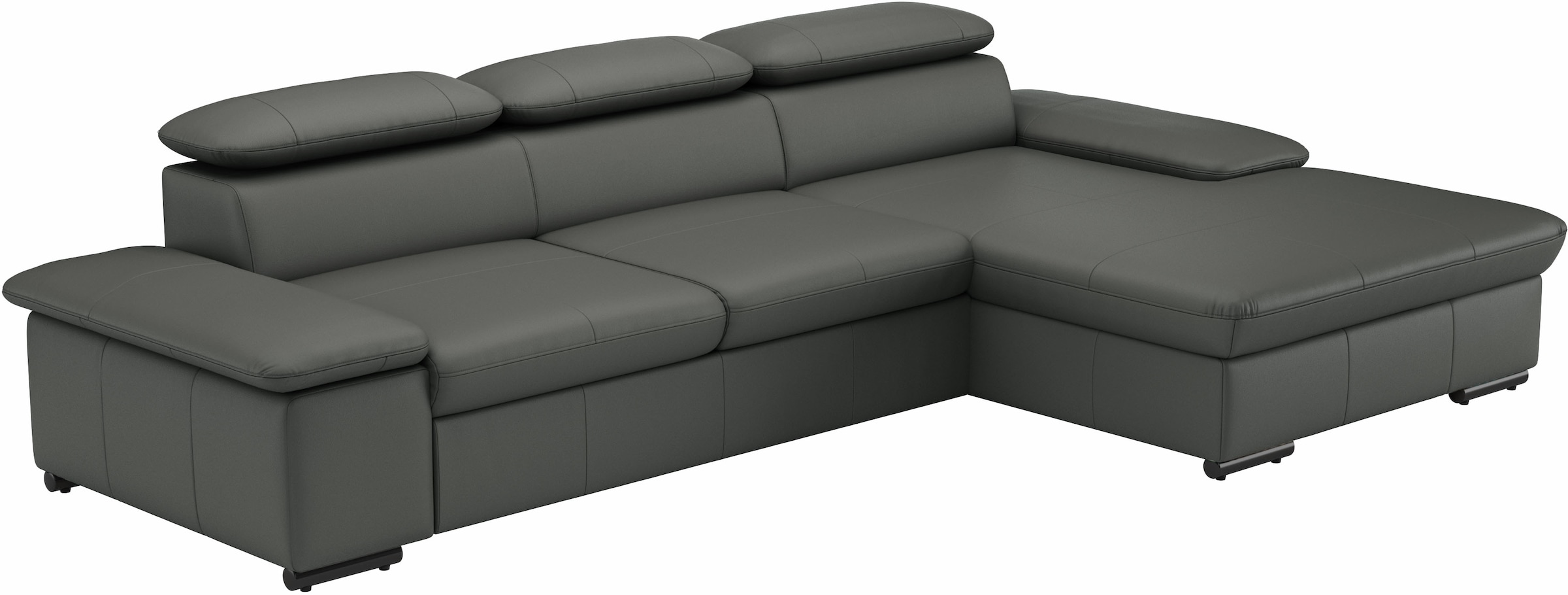 sit&more Ecksofa »Alcudia L-Form«, wahlweise mit Bettfunktion